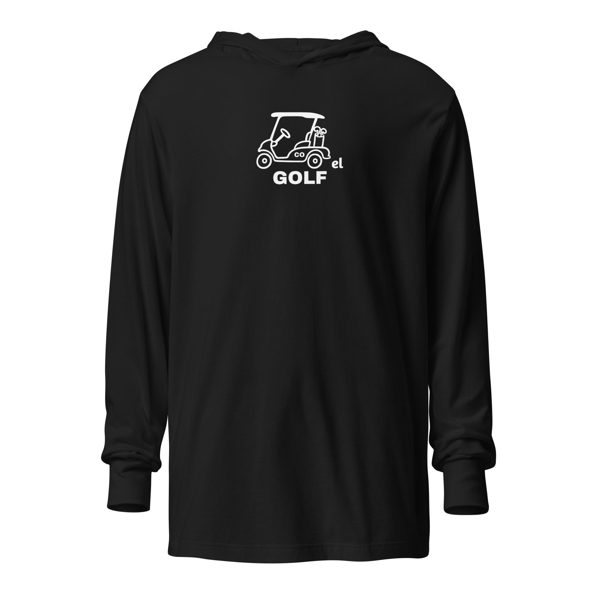 Hooded long-sleeve tee "Army Golf"