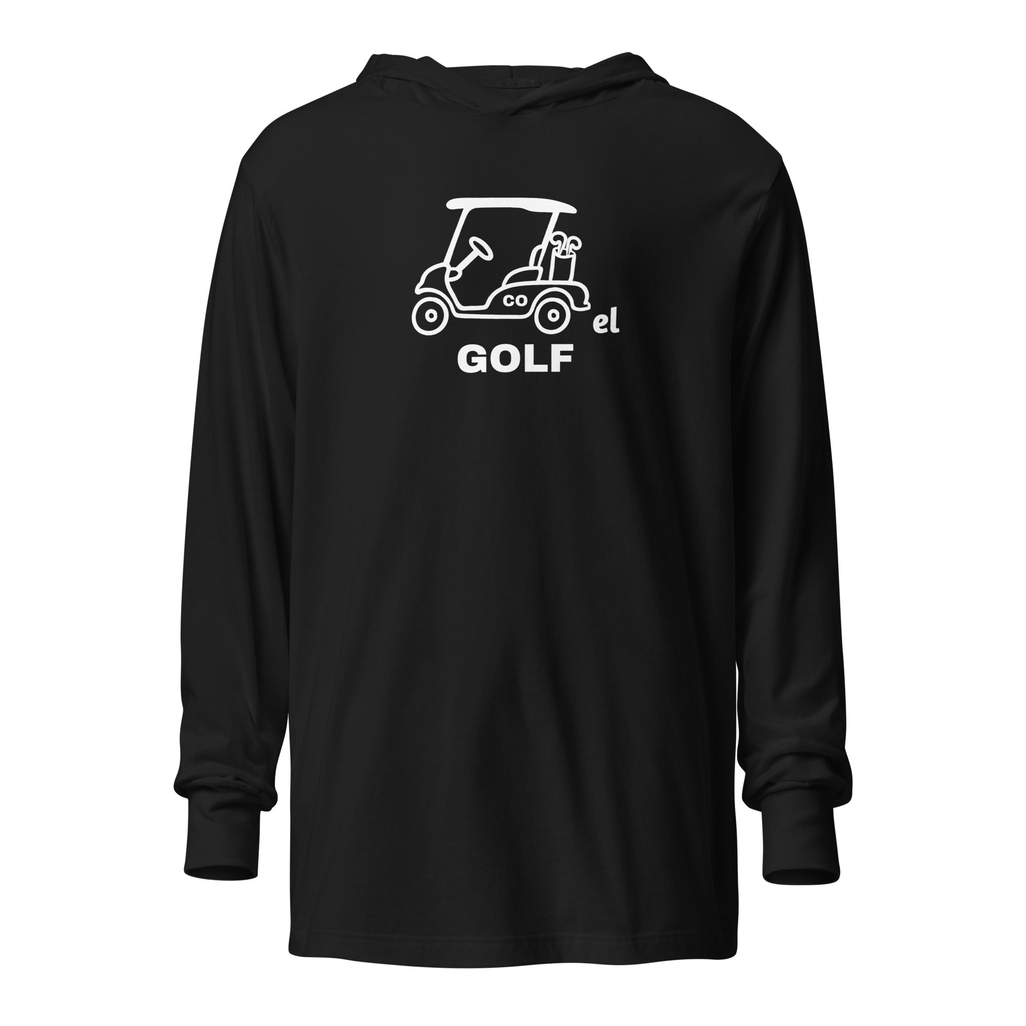 Unisex Hooded long-sleeve tee "Cartel Golf"