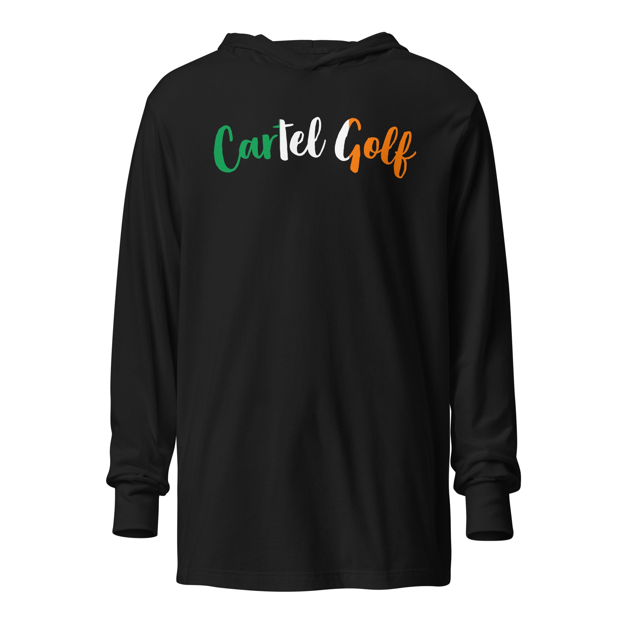 Hooded long-sleeve tee "Cartel Golf Irish"