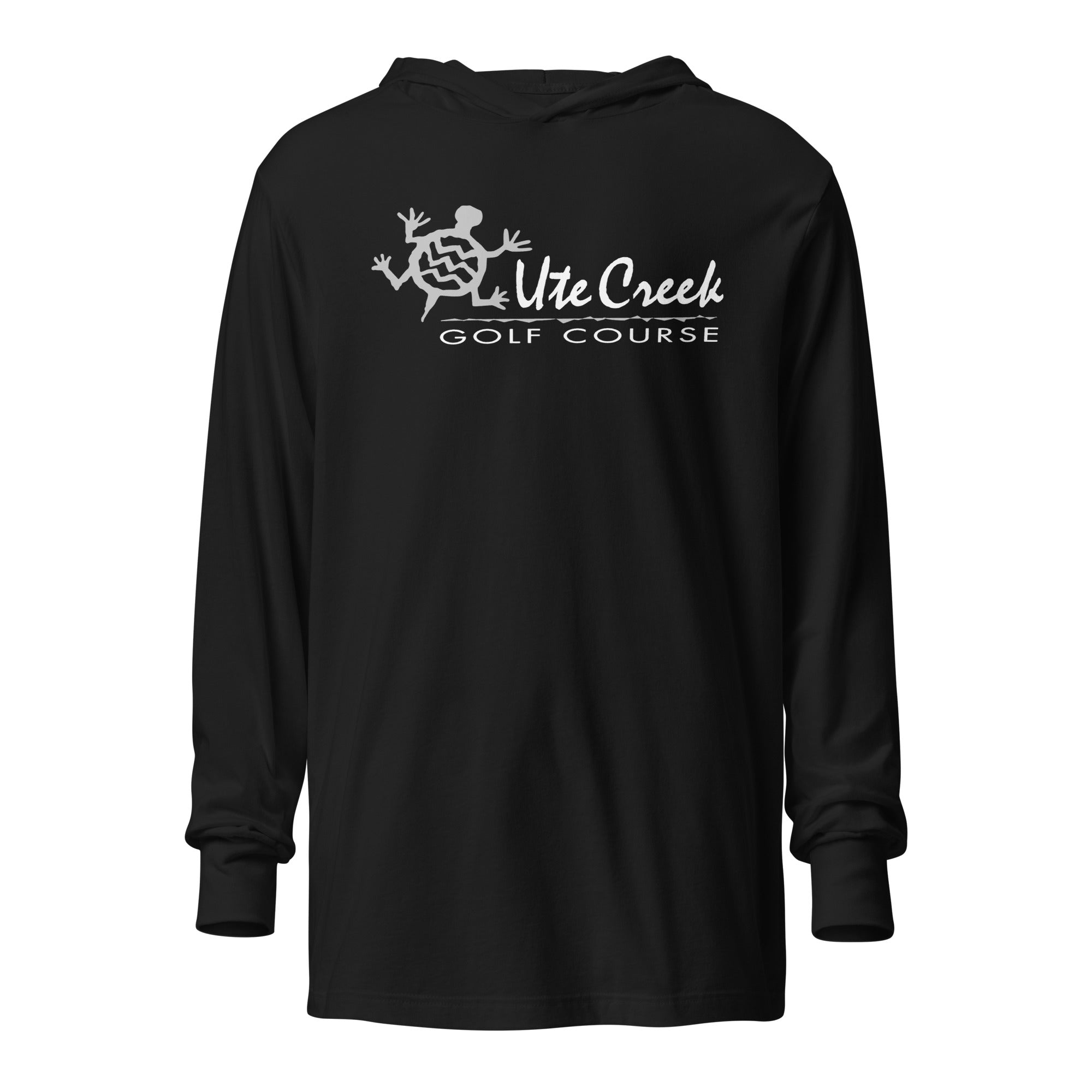 Hooded long-sleeve tee "Ute Creek"