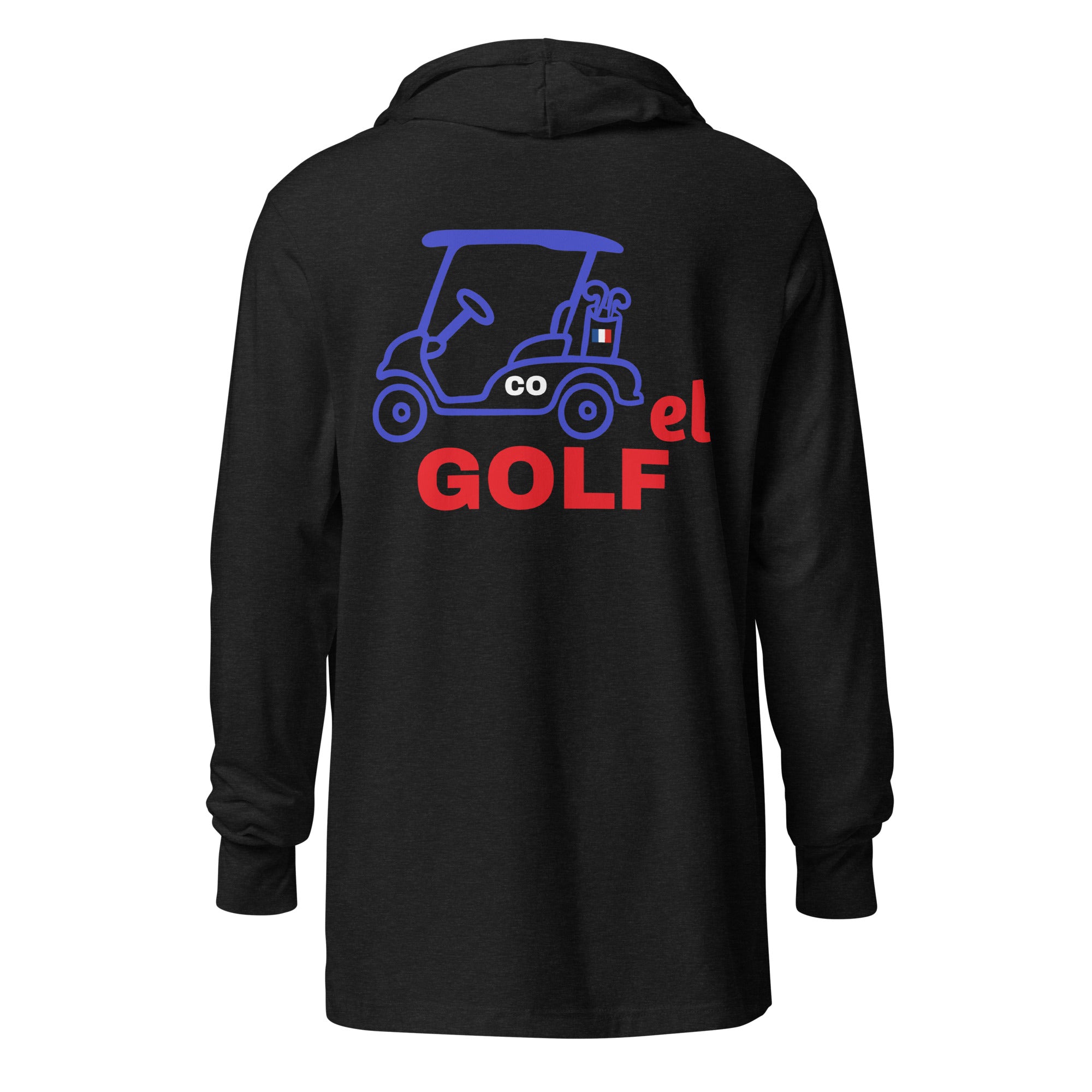 Hooded long-sleeve tee "Cartel Golf France"