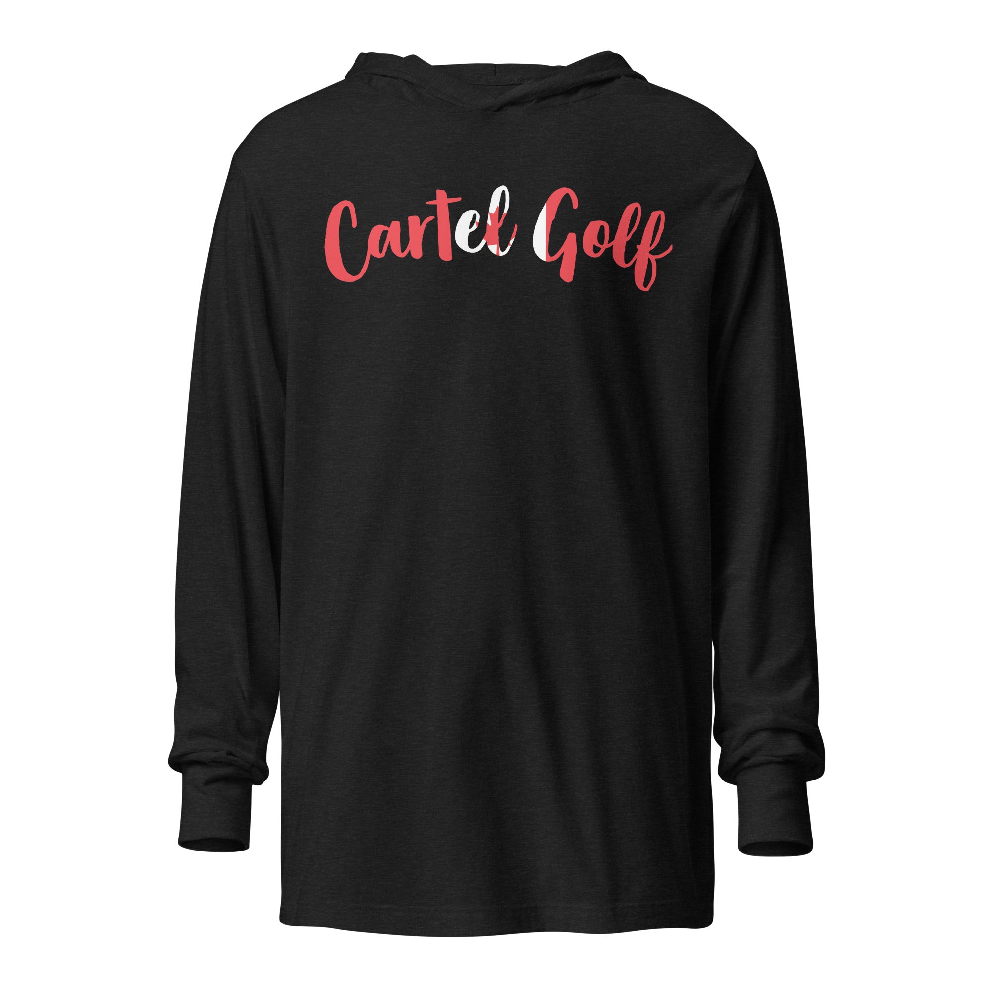 Hooded long-sleeve tee "Cartel Golf Canada"