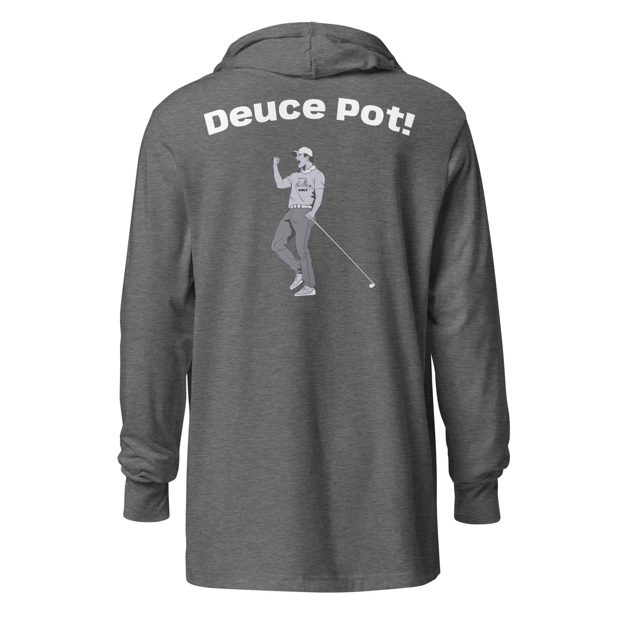 Hooded long-sleeve tee "Deuce Pot"