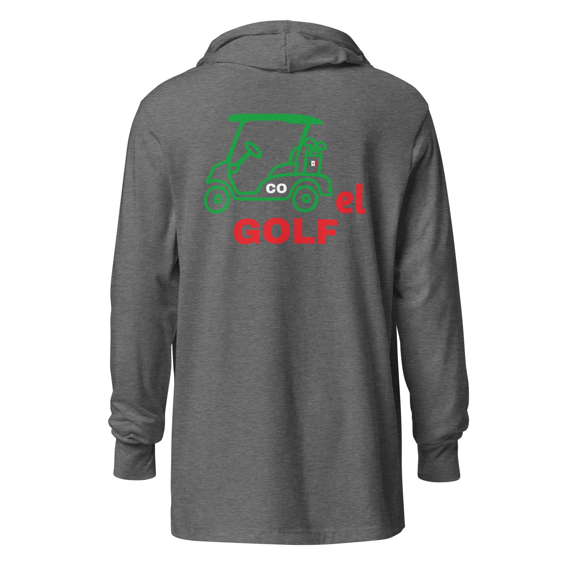 Hooded long-sleeve tee "Cartel Golf Mexico"