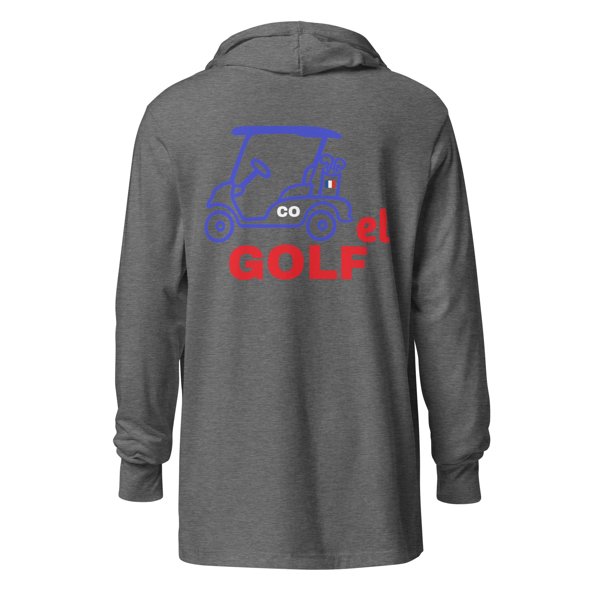 Hooded long-sleeve tee "Cartel Golf France"