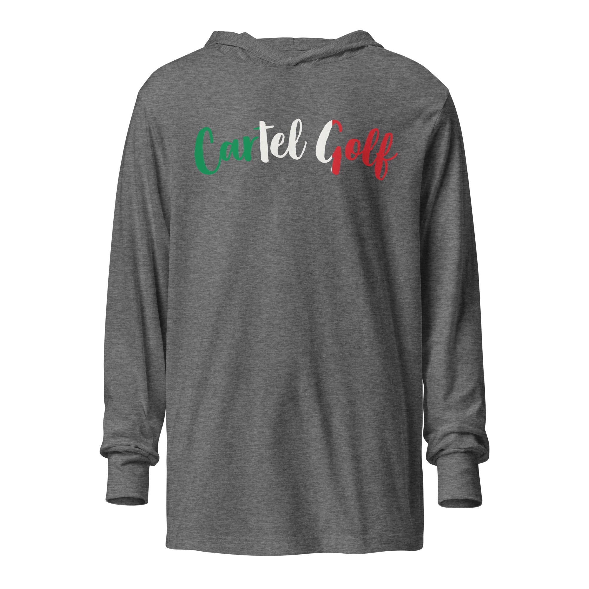 Unisex Hooded long-sleeve tee "Cartel Golf Italian"