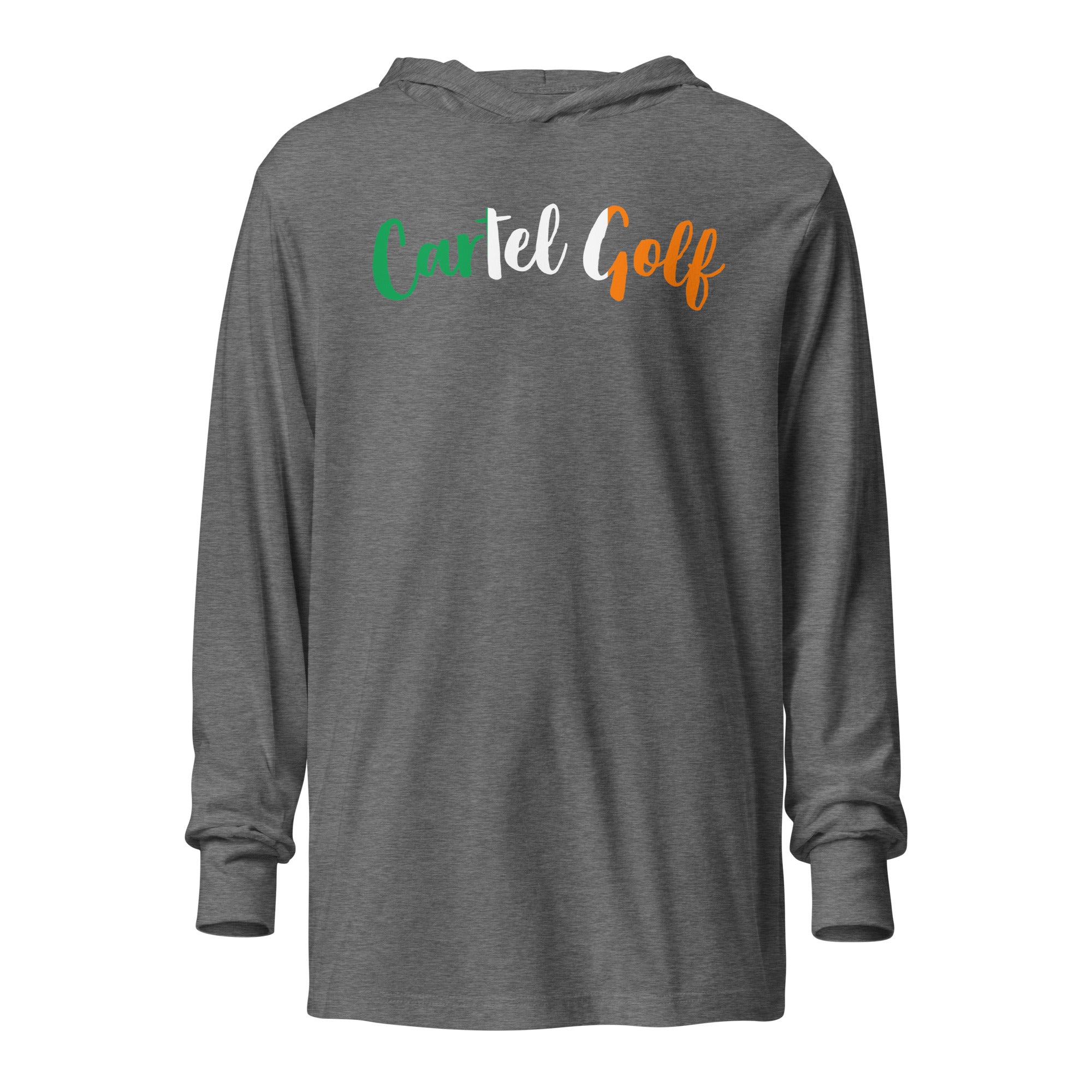 Hooded long-sleeve tee "Cartel Golf Irish"