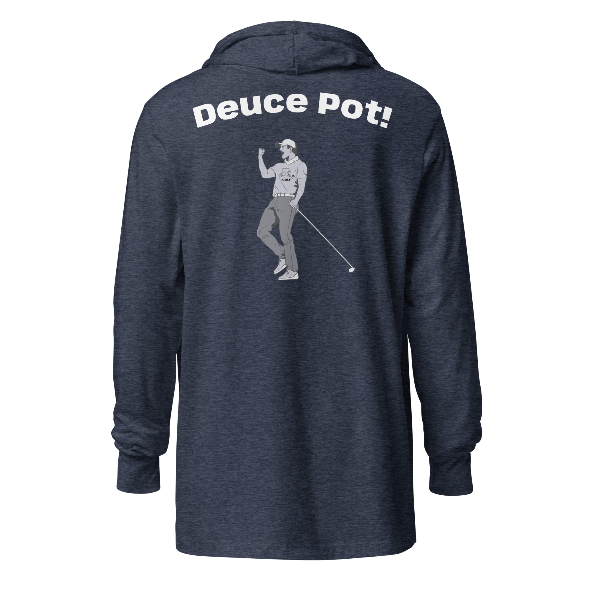 Hooded long-sleeve tee "Deuce Pot"