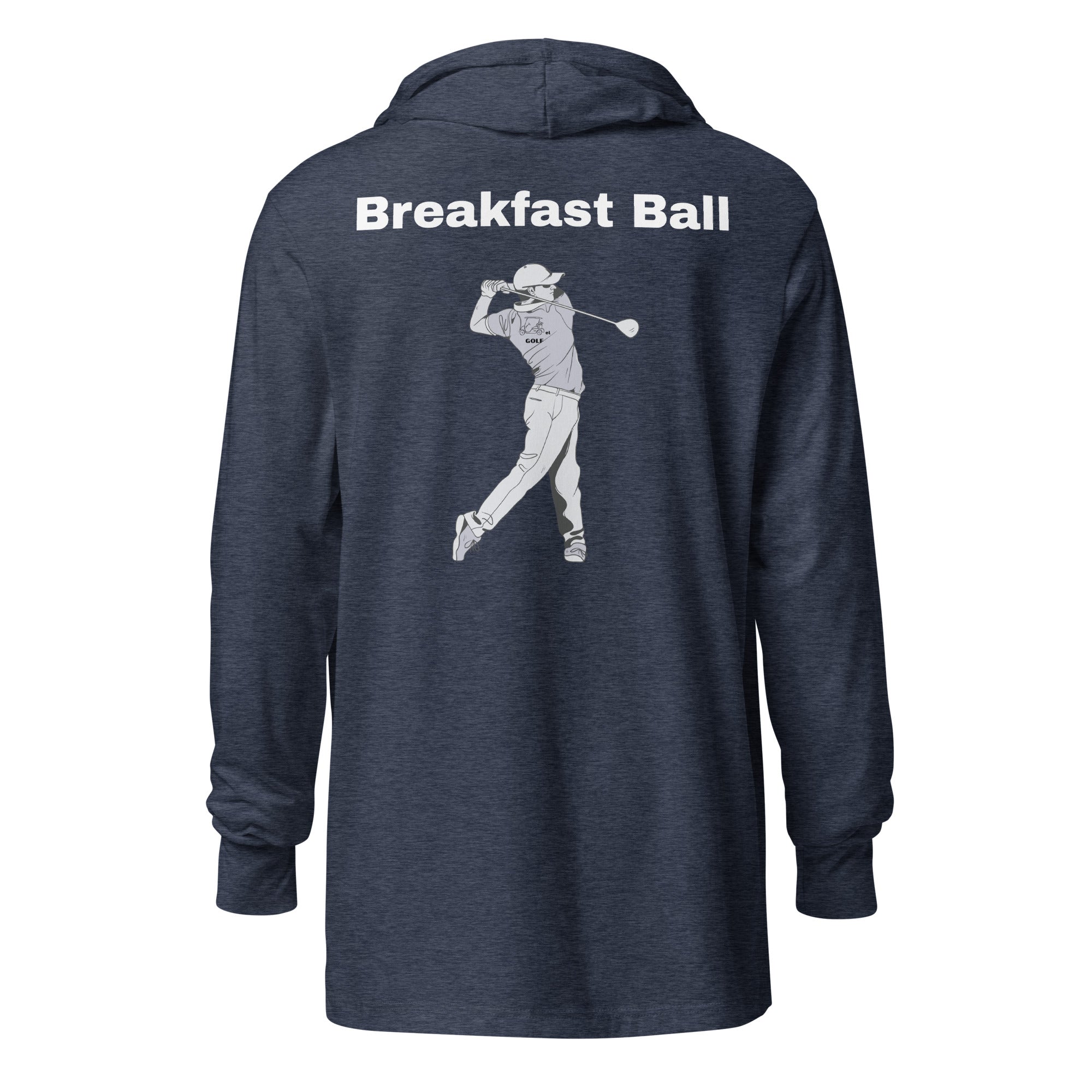 Hooded long-sleeve tee "Breakfast Ball"