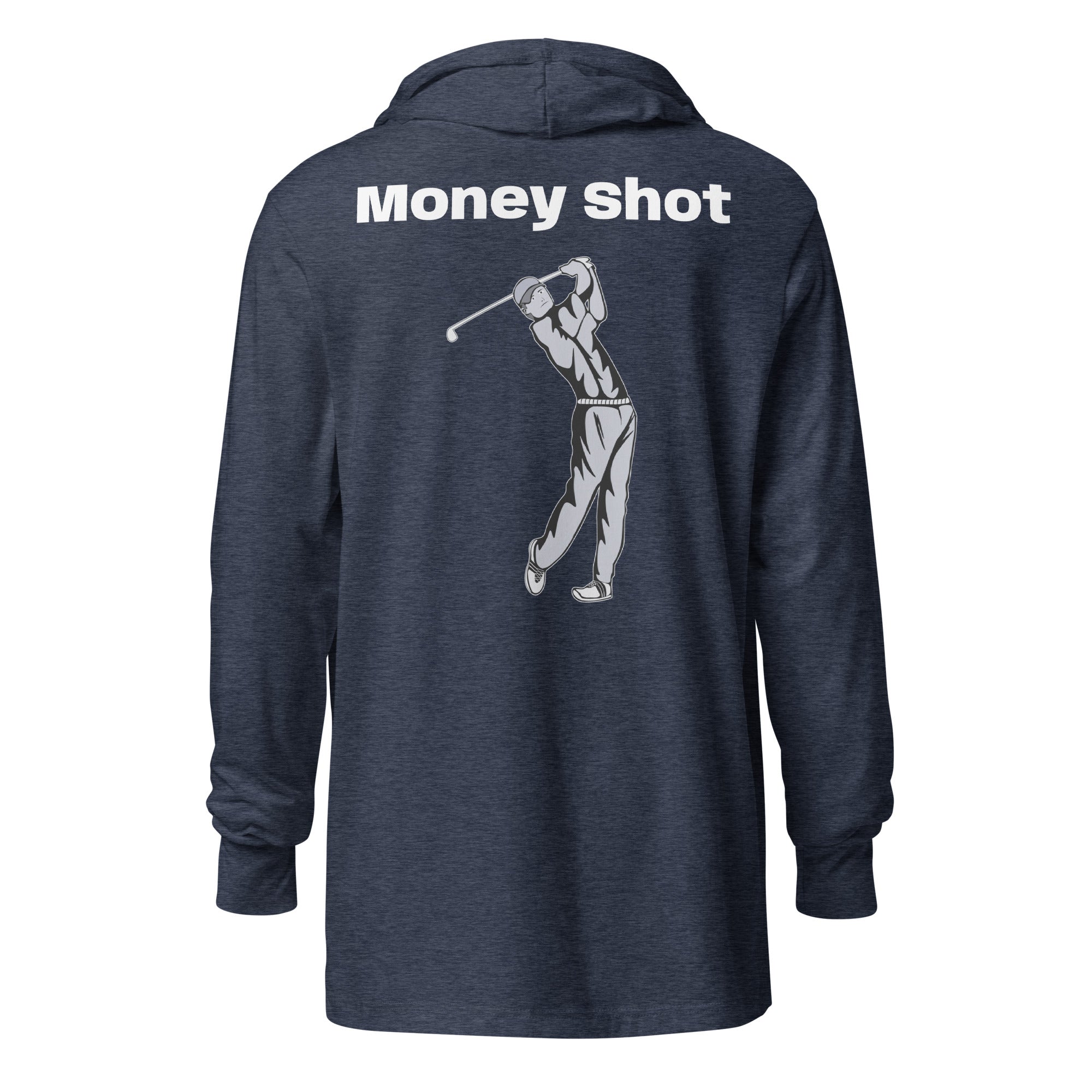 Hooded long-sleeve tee "Money Shot"