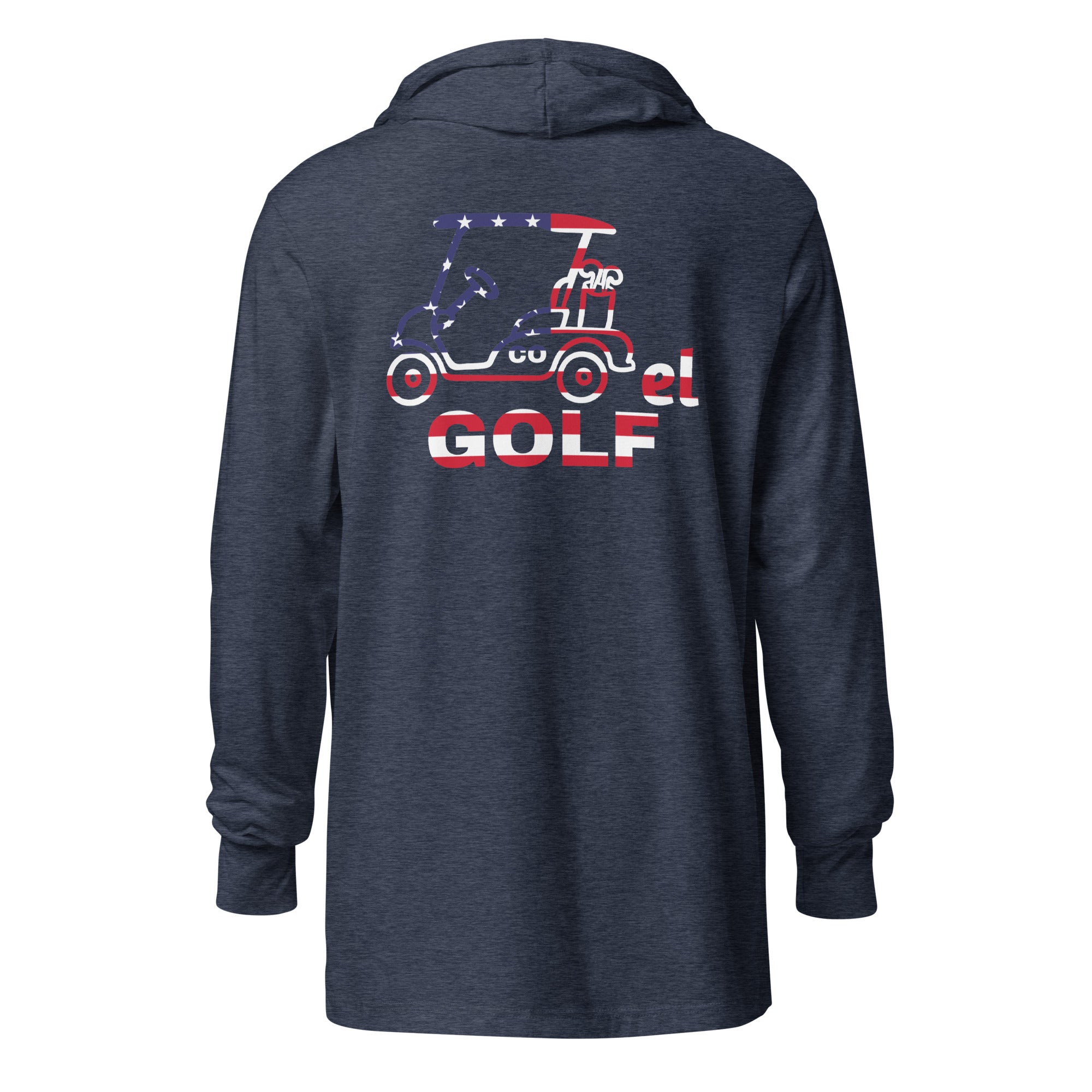 Hooded long-sleeve tee "Cartel Golf USA"