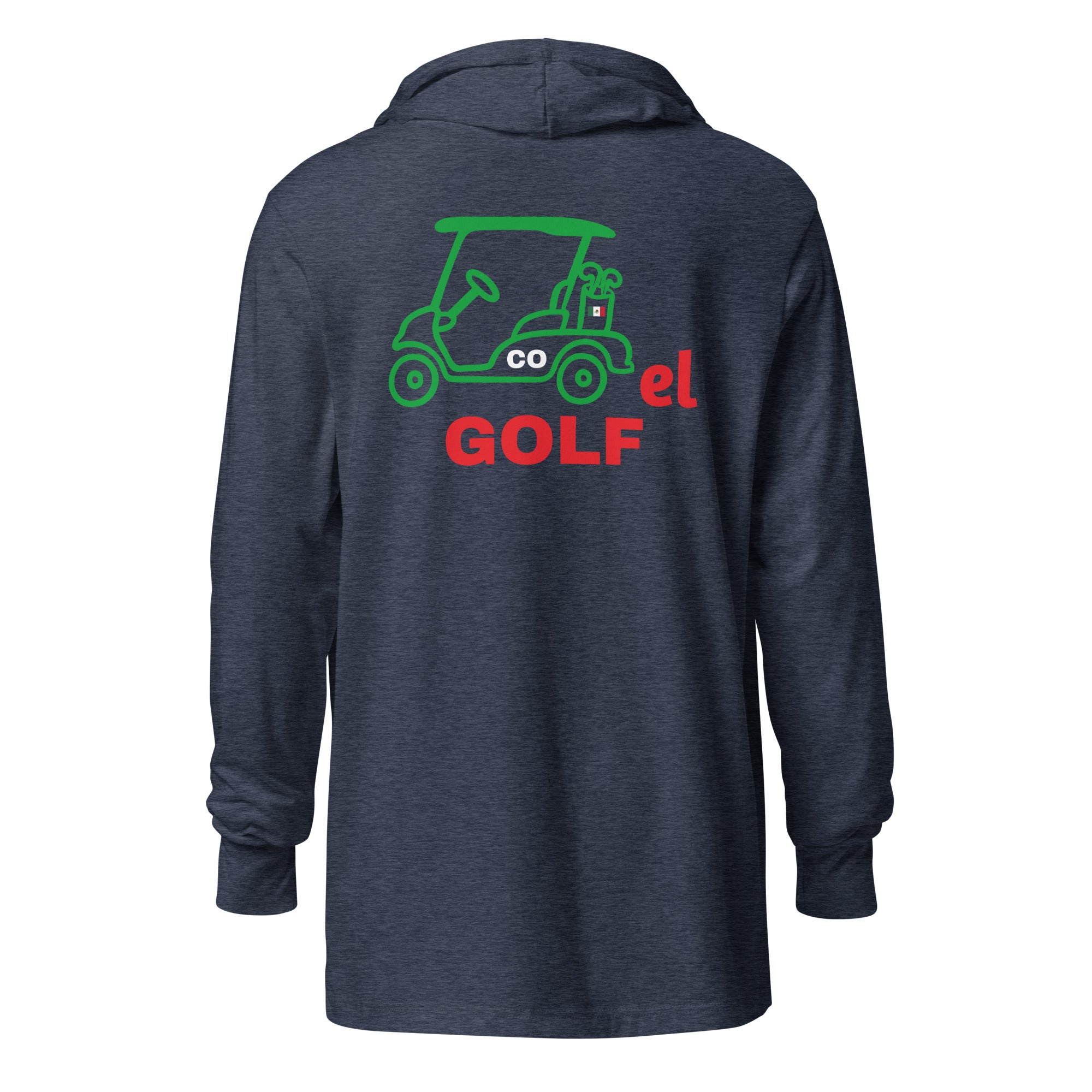 Hooded long-sleeve tee "Cartel Golf Mexico"