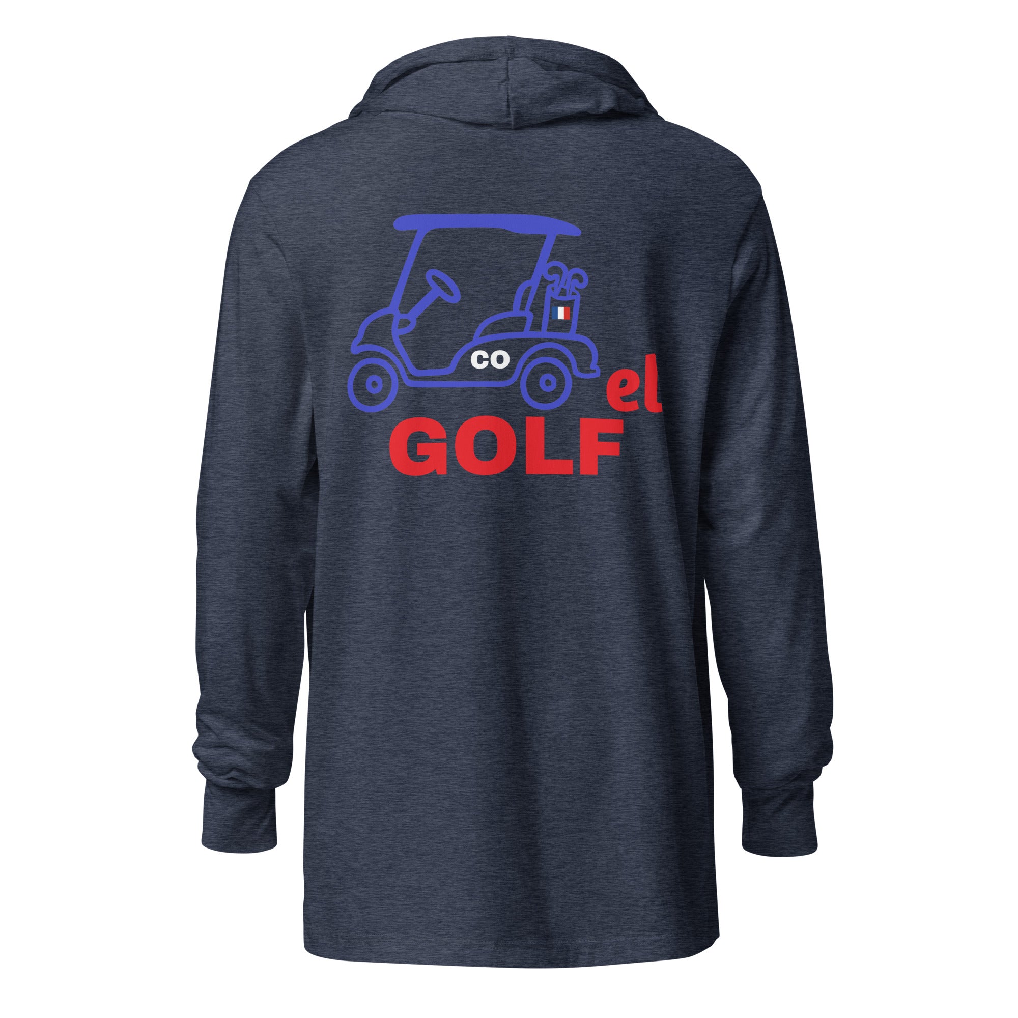 Hooded long-sleeve tee "Cartel Golf France"