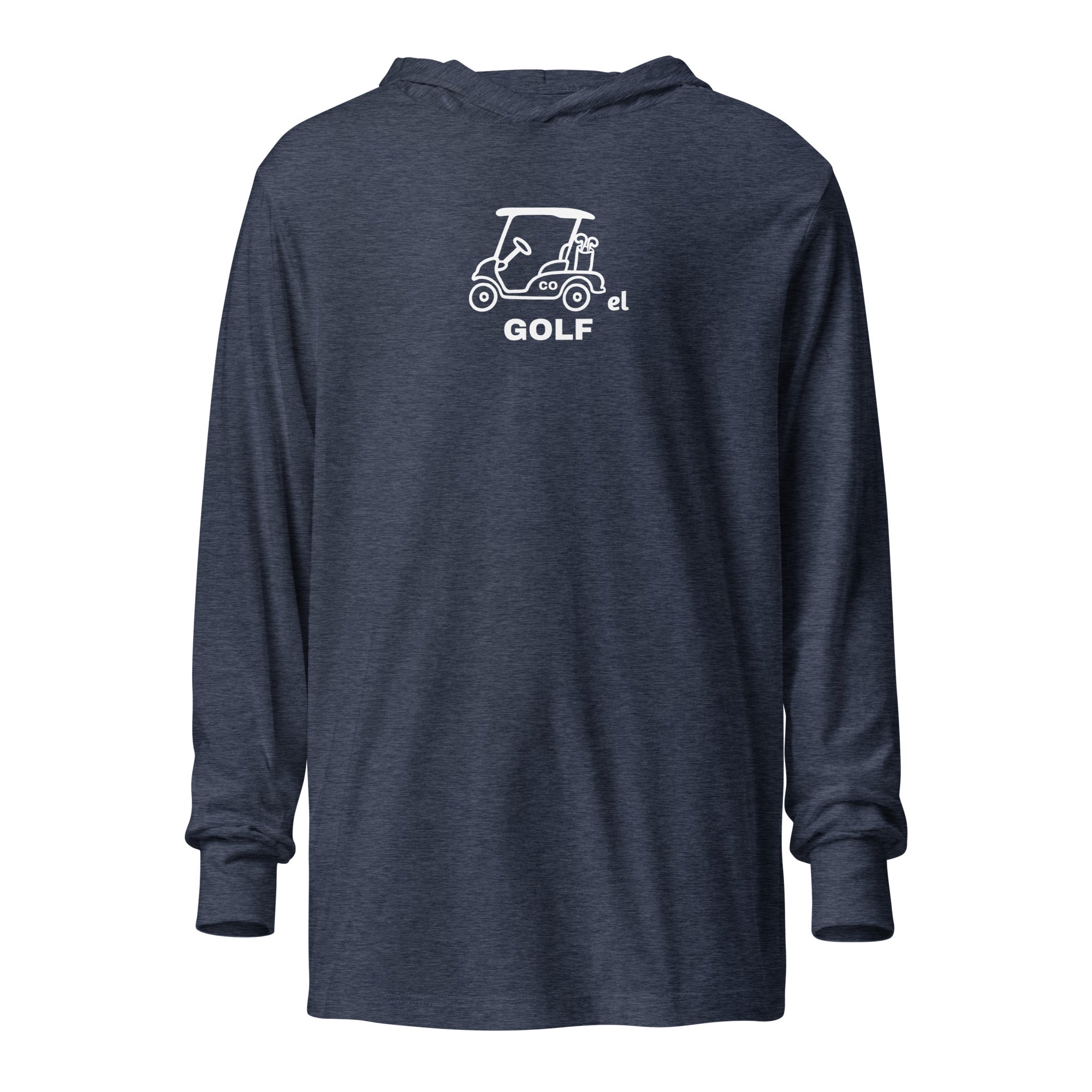 Hooded long-sleeve tee "Back in the game"