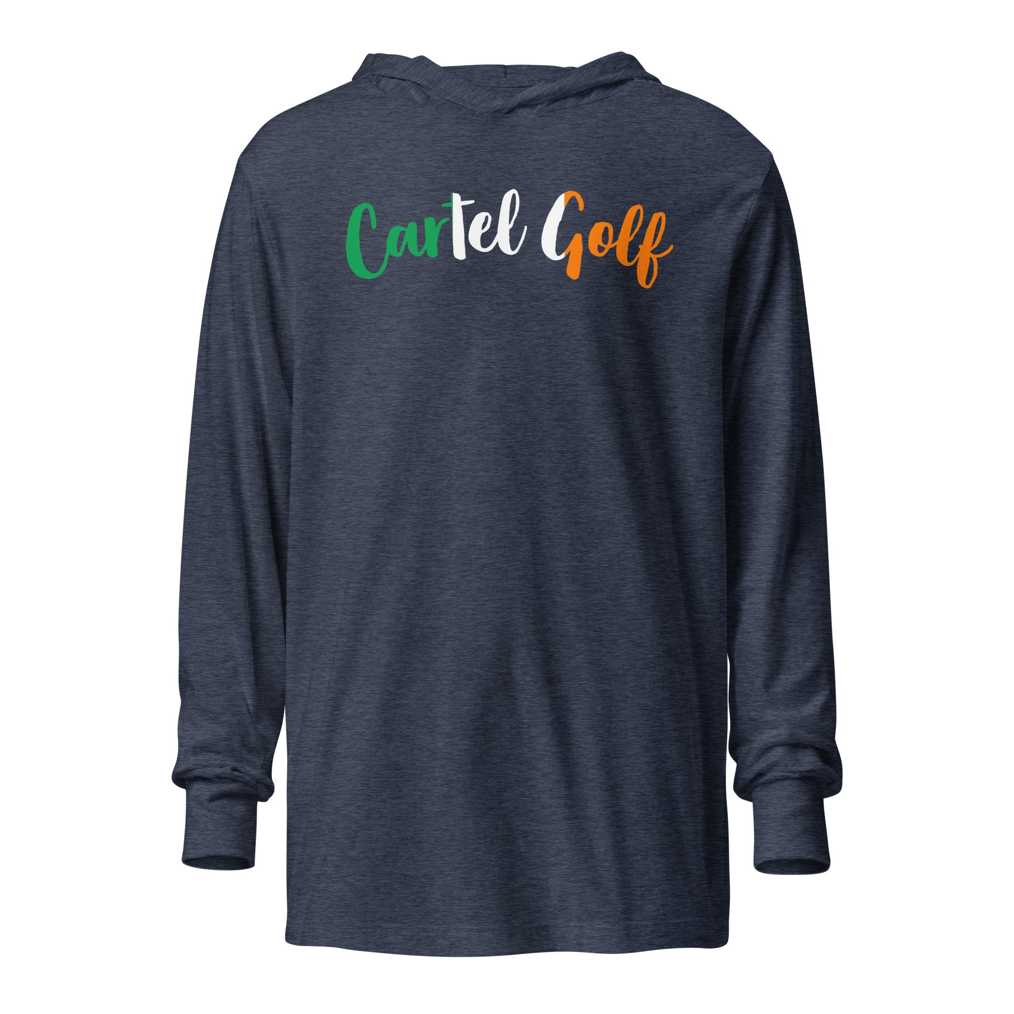 Hooded long-sleeve tee "Cartel Golf Irish"