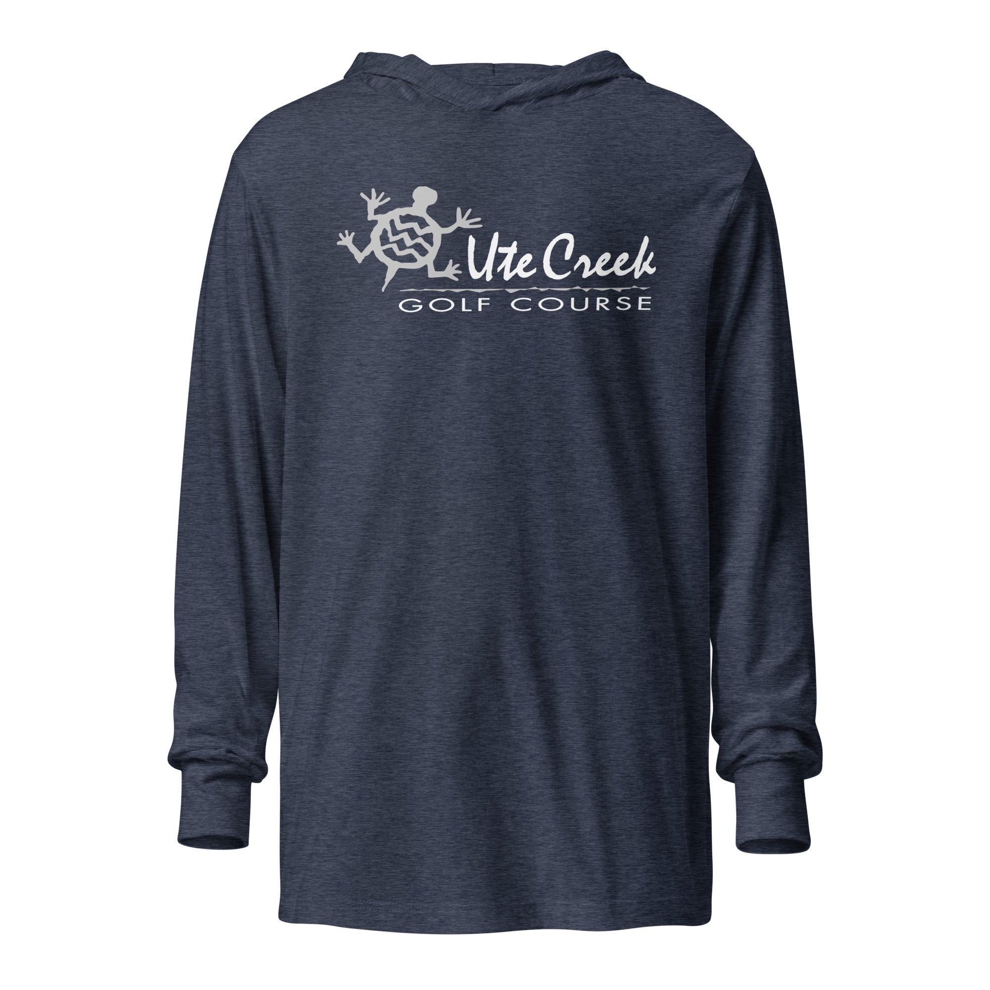 Hooded long-sleeve tee "Ute Creek"