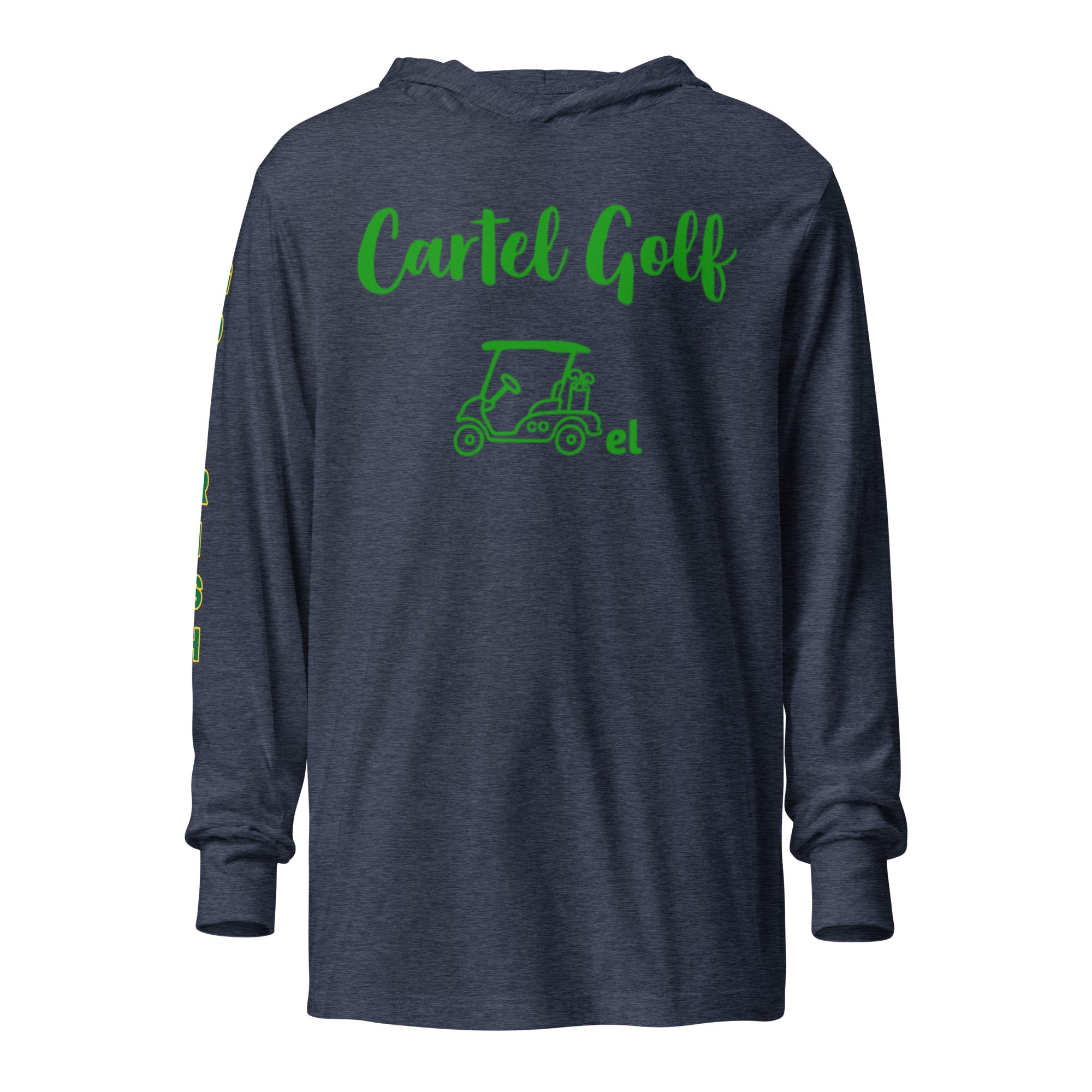 Hooded long-sleeve tee "Go Irish"