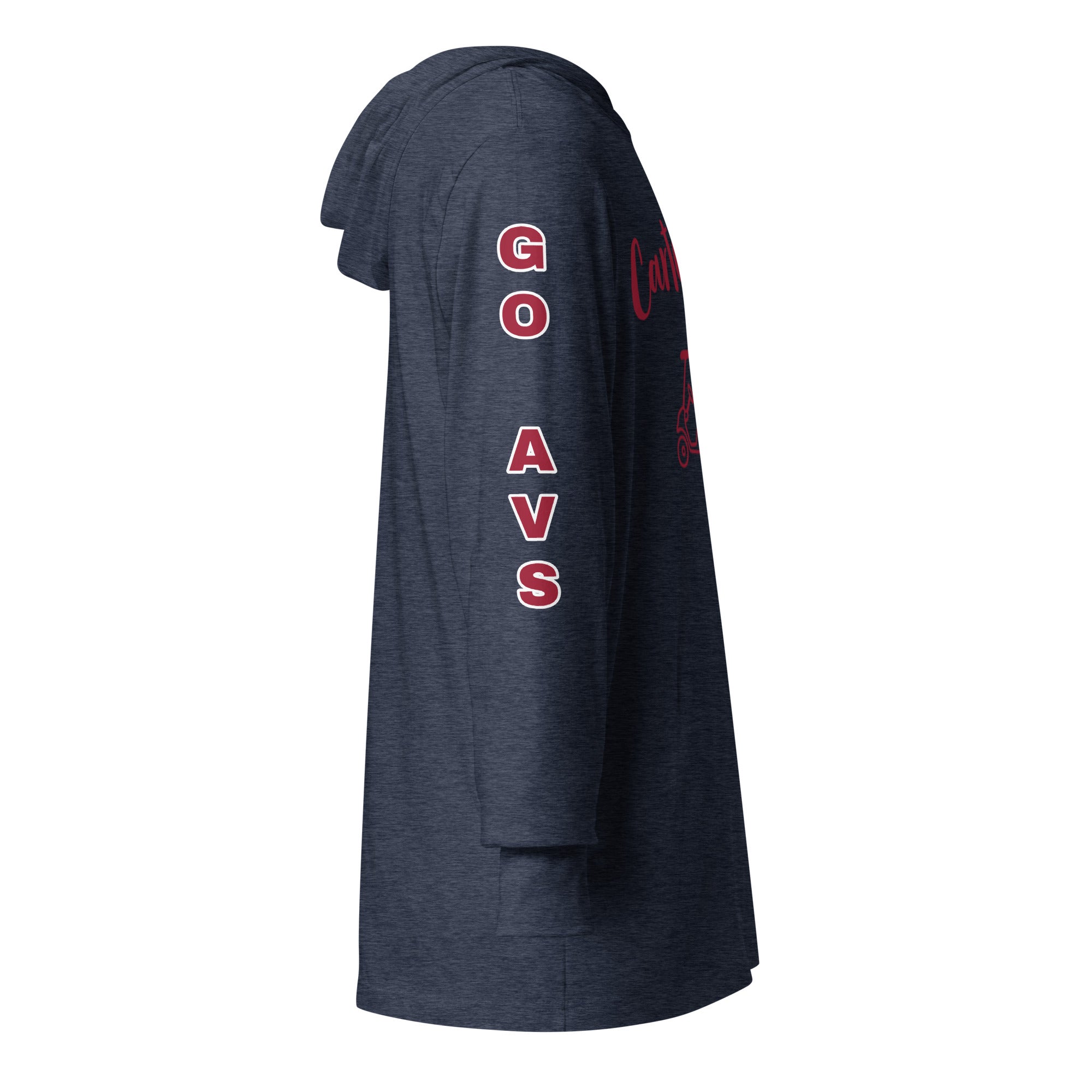 Hooded long-sleeve tee "Go Avs"