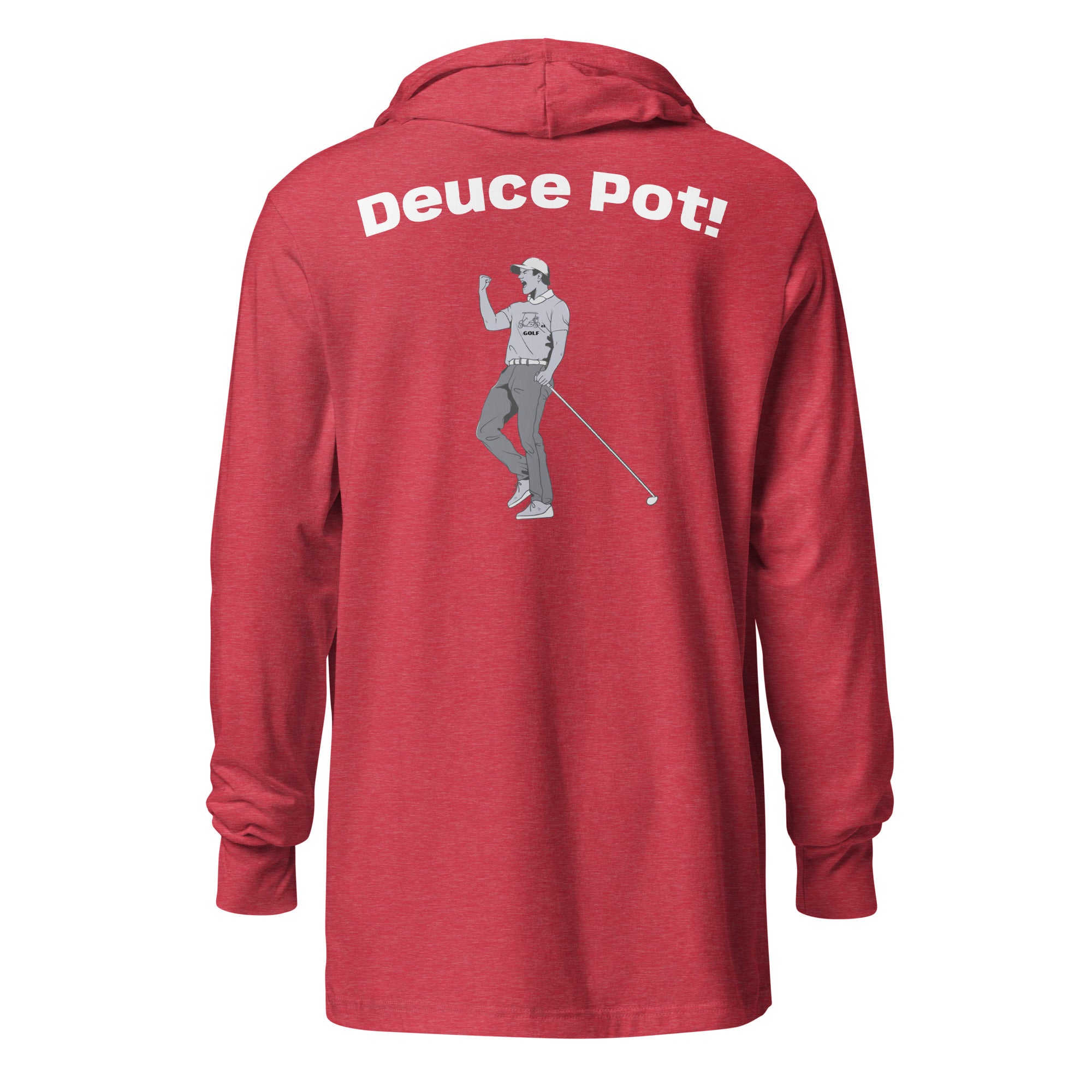 Hooded long-sleeve tee "Deuce Pot"