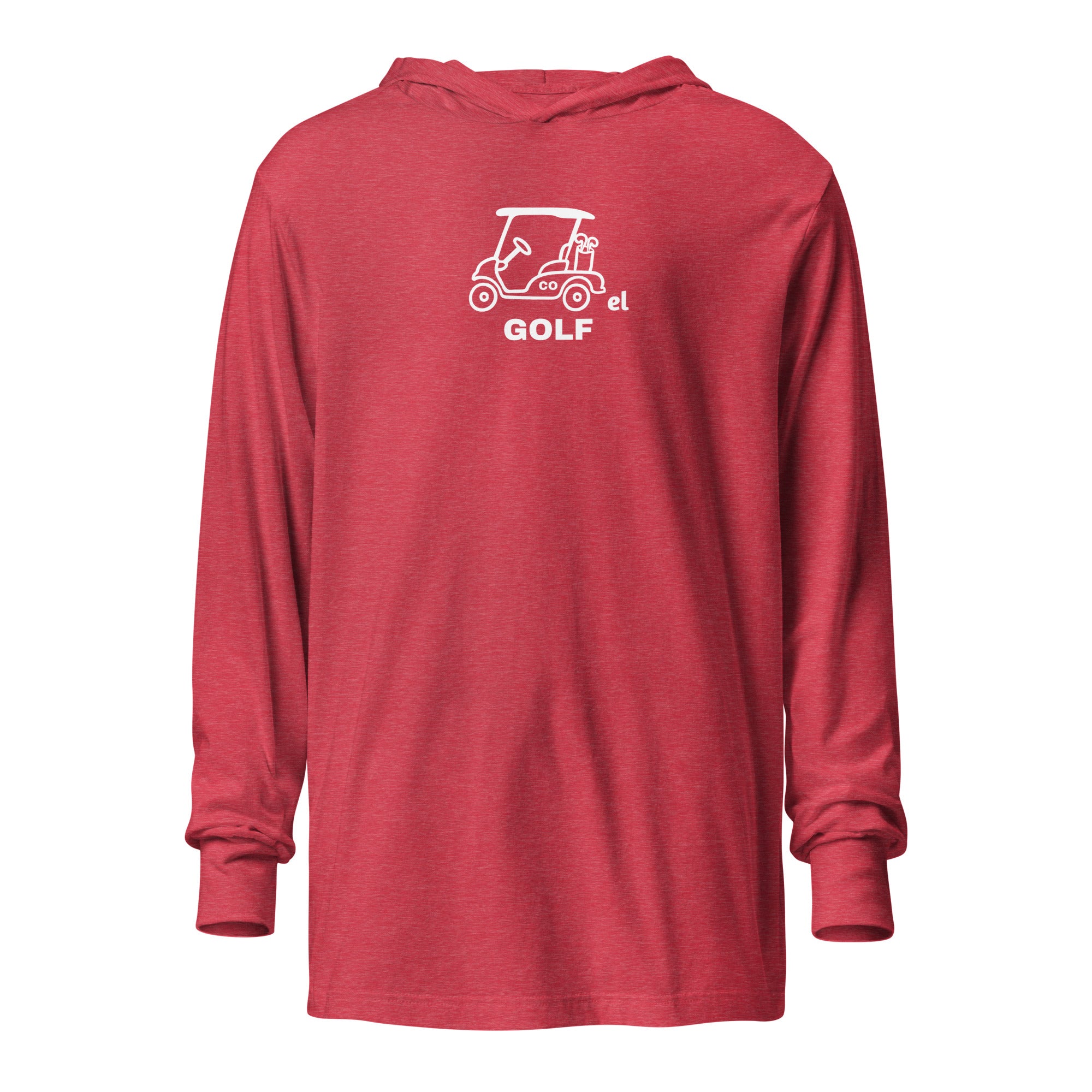 Hooded long-sleeve tee "Back in the game"