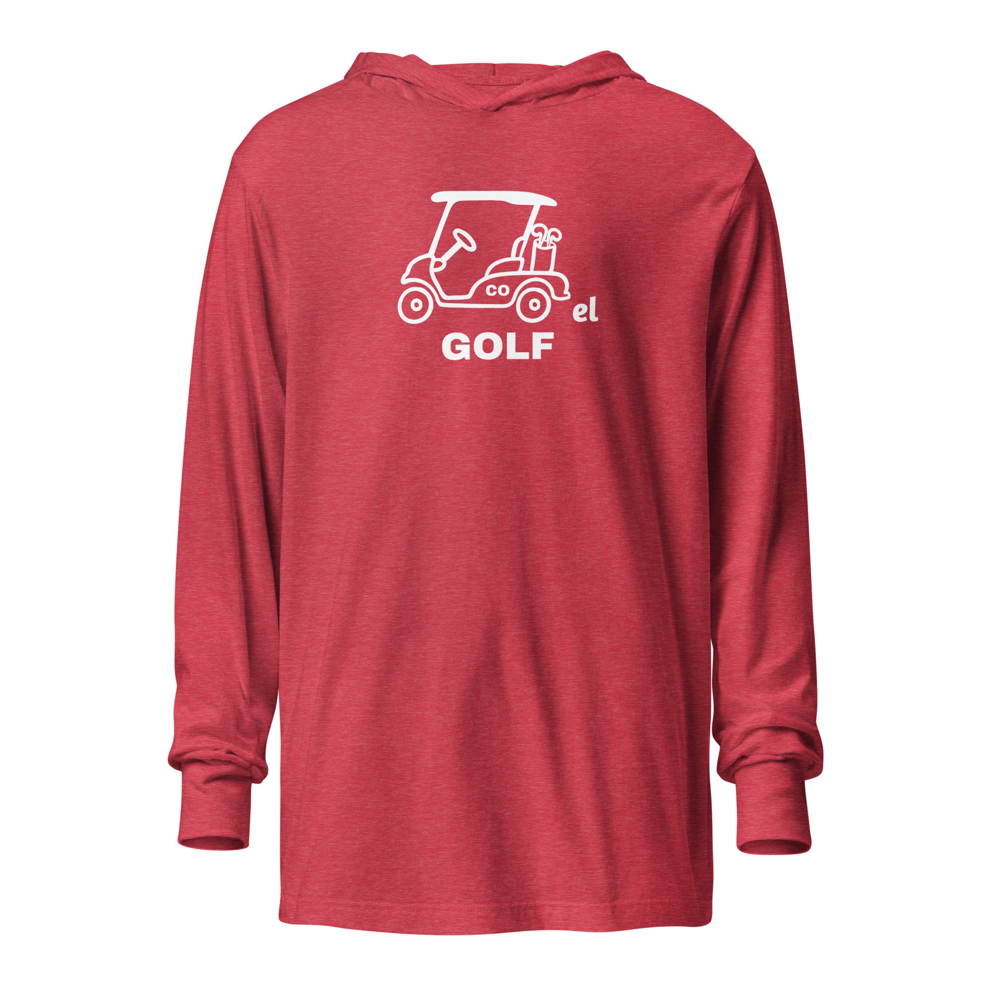 Unisex Hooded long-sleeve tee "Cartel Golf"