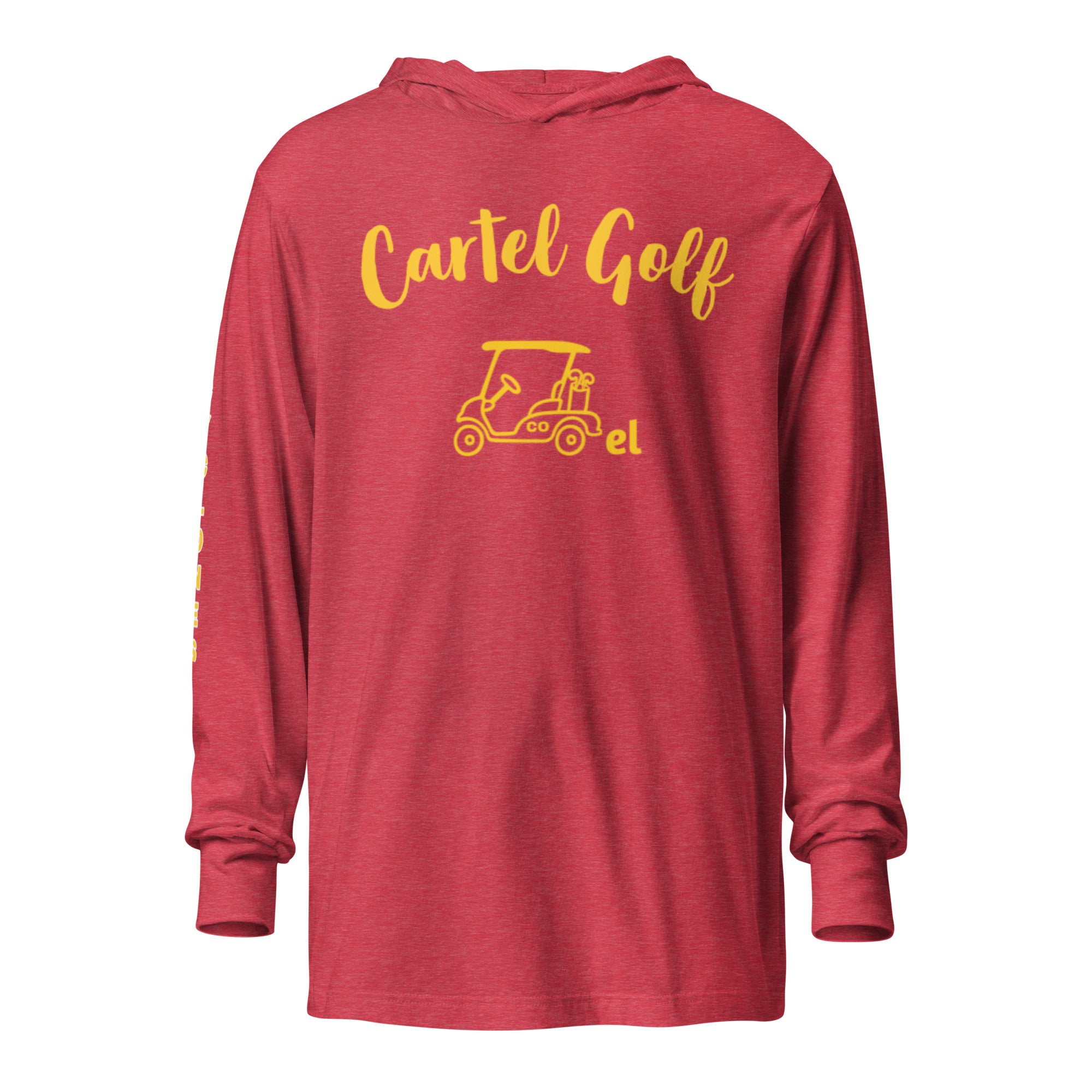 Hooded long-sleeve tee "Go Cyclones"