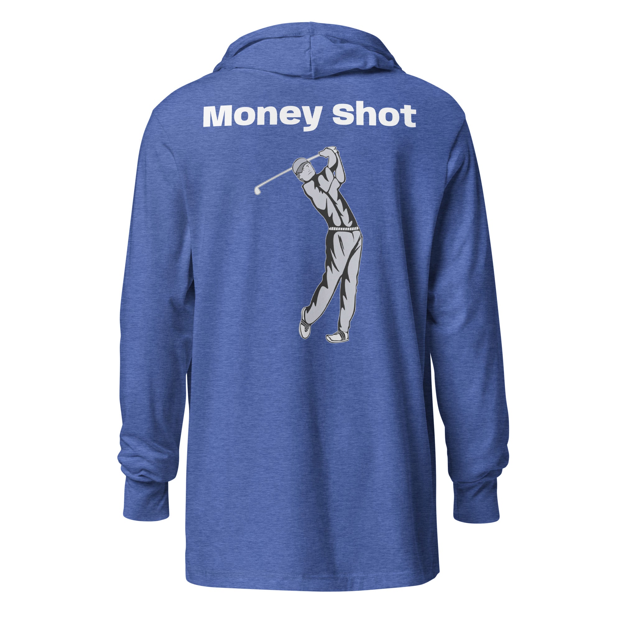 Hooded long-sleeve tee "Money Shot"