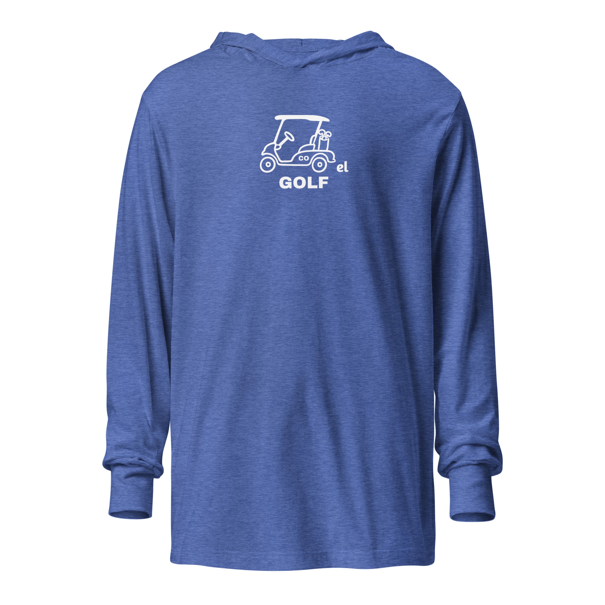 Hooded long-sleeve tee "Back in the game"