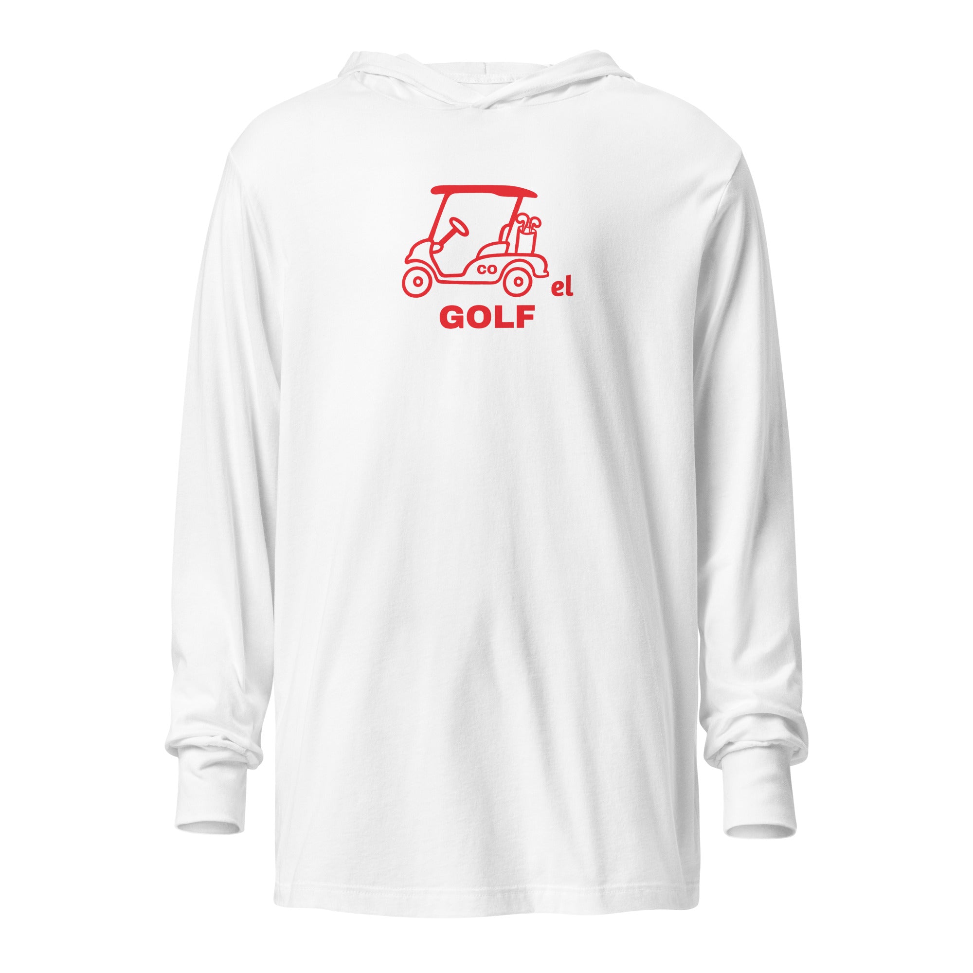 Hooded long-sleeve tee "Cartel Golf USA"