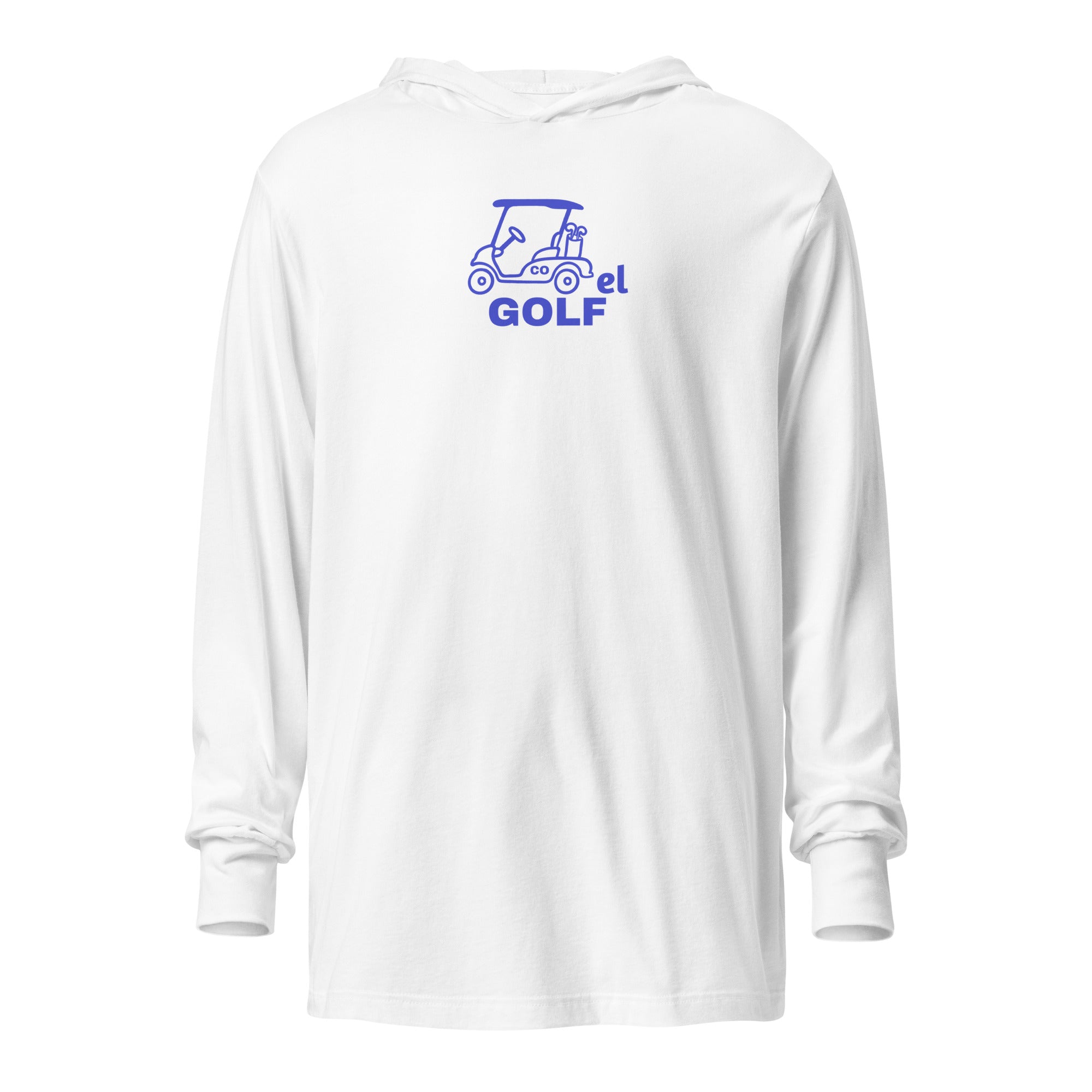 Hooded long-sleeve tee "It Takes A Lot Of Balls"