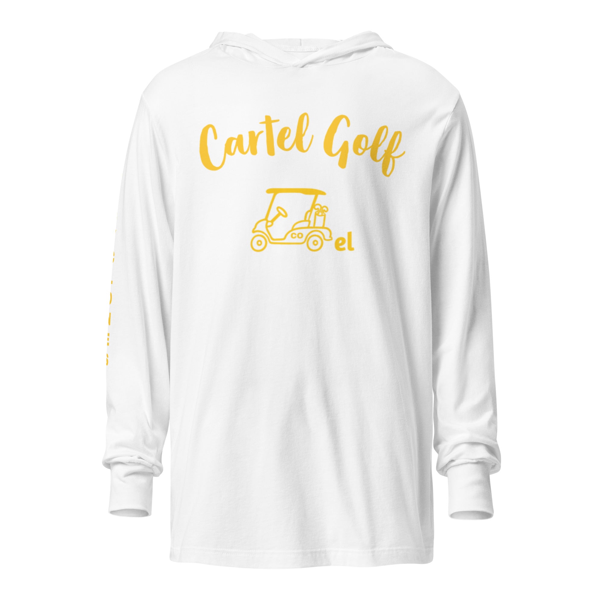 Hooded long-sleeve tee "Go Cyclones"