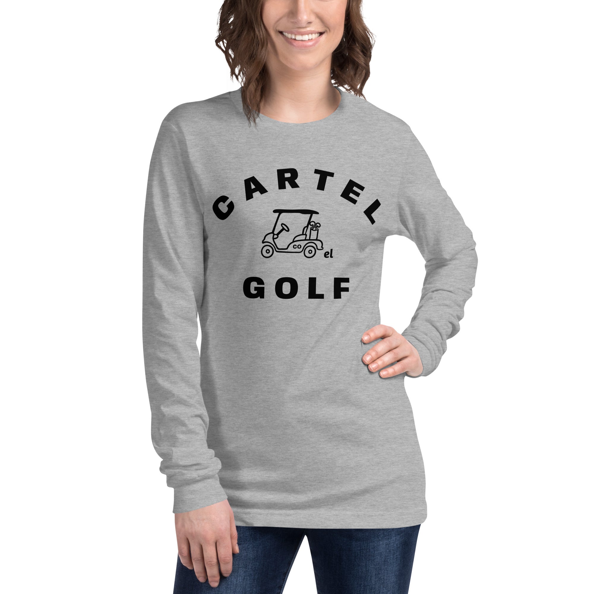 Unisex Long Sleeve Tee "Cartel Golf"