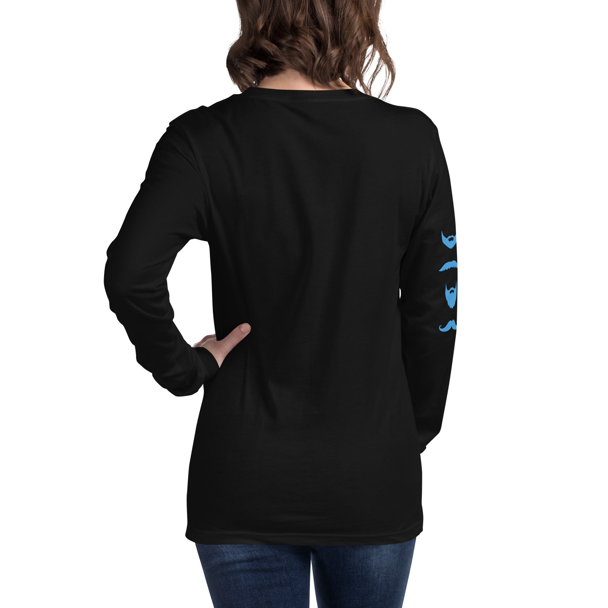 Women's Long Sleeve Tee "No Shave November"