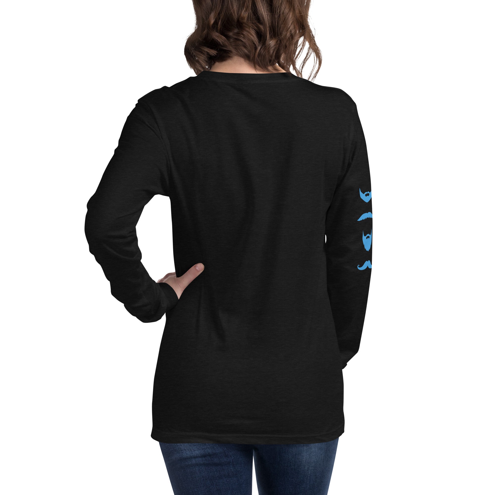 Women's Long Sleeve Tee "No Shave November"