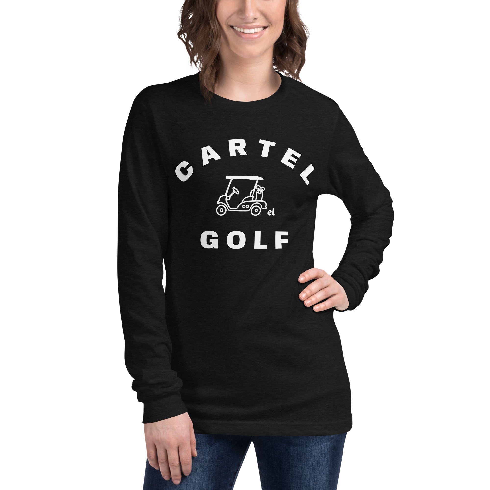 Unisex Long Sleeve Tee "Cartel Golf"