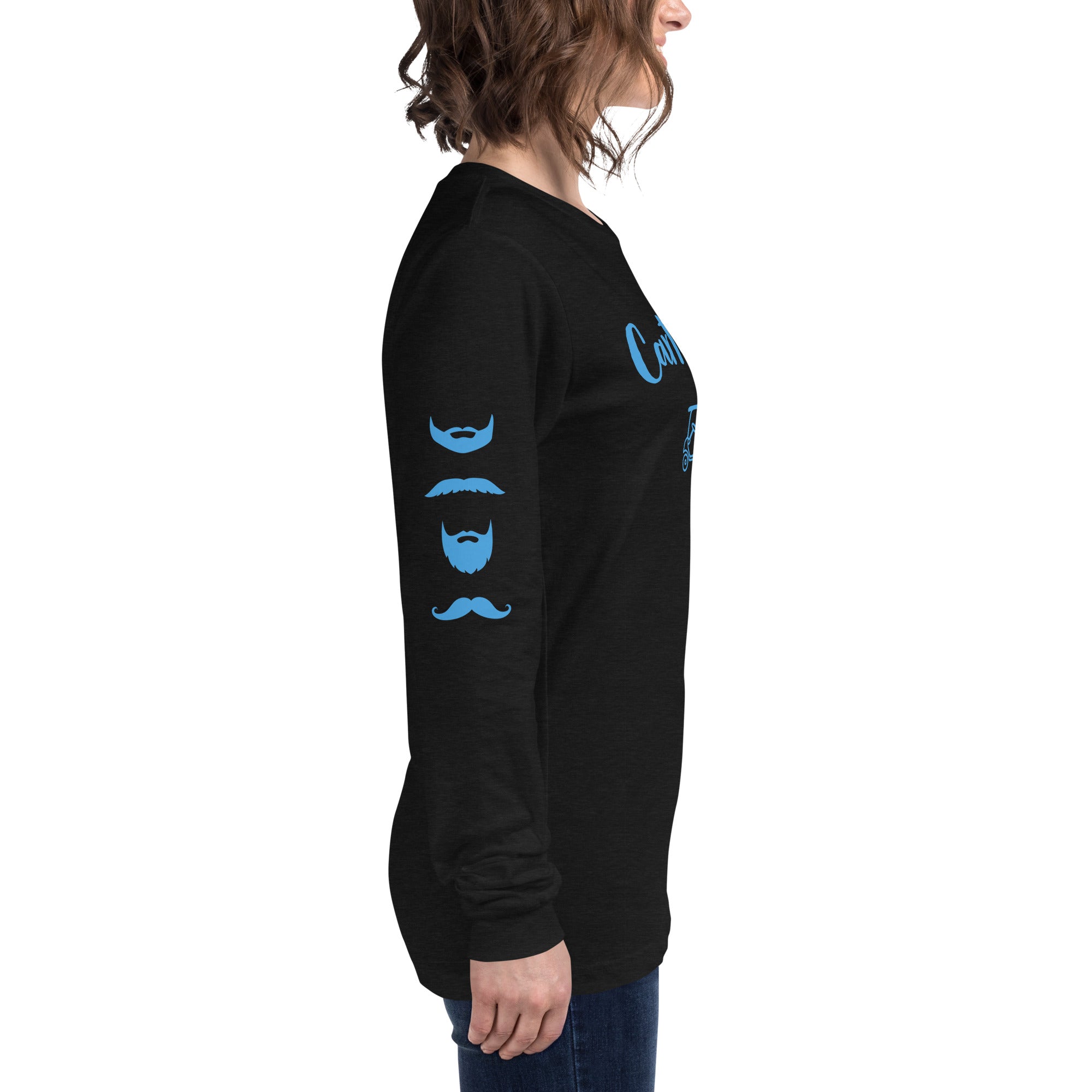 Women's Long Sleeve Tee "No Shave November"