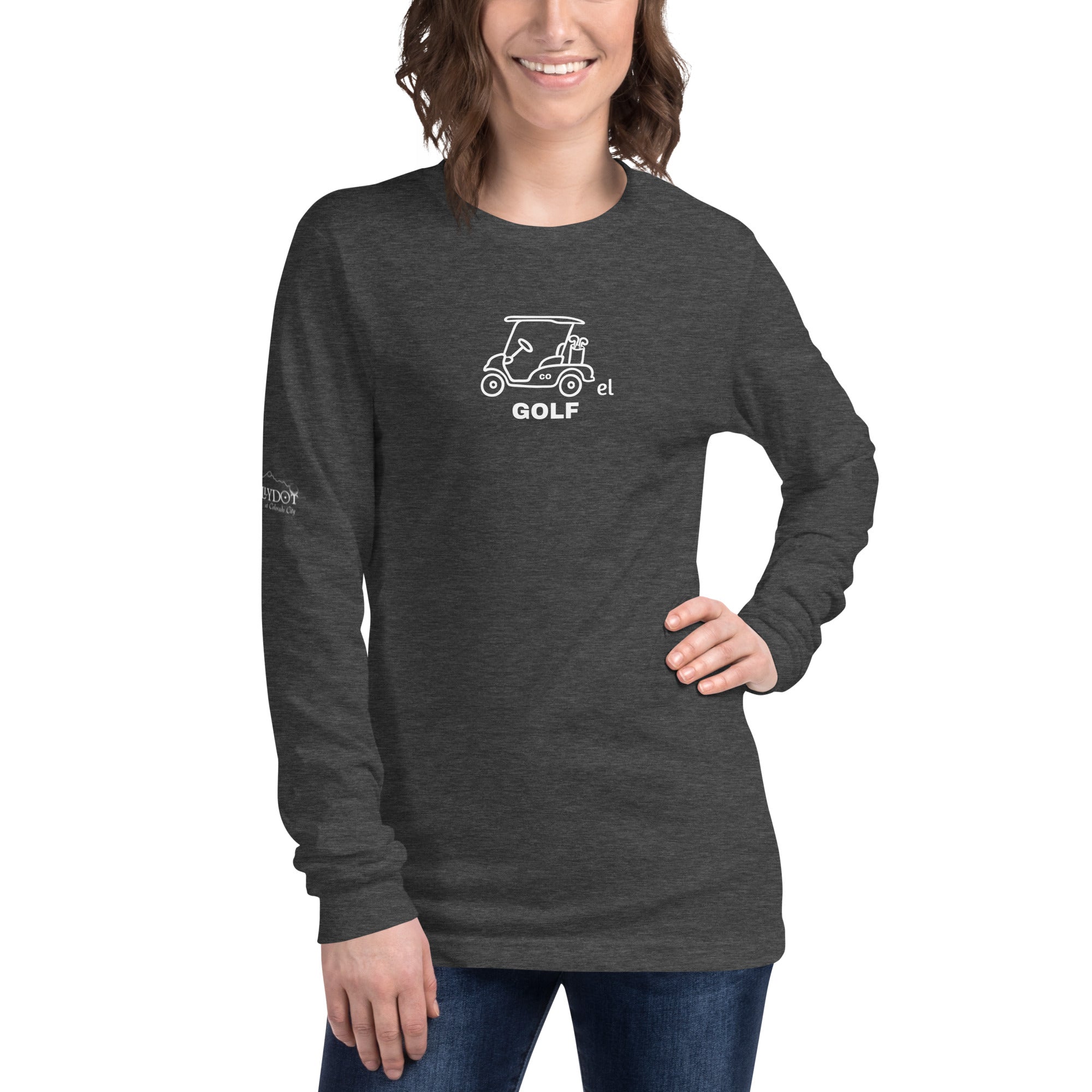 Unisex Long Sleeve Tee "Everything Breaks away from the Greenhorn"