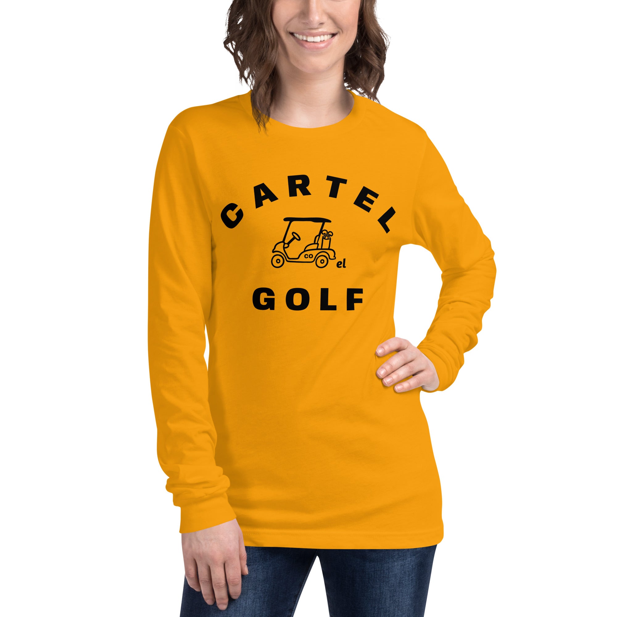 Unisex Long Sleeve Tee "Cartel Golf"