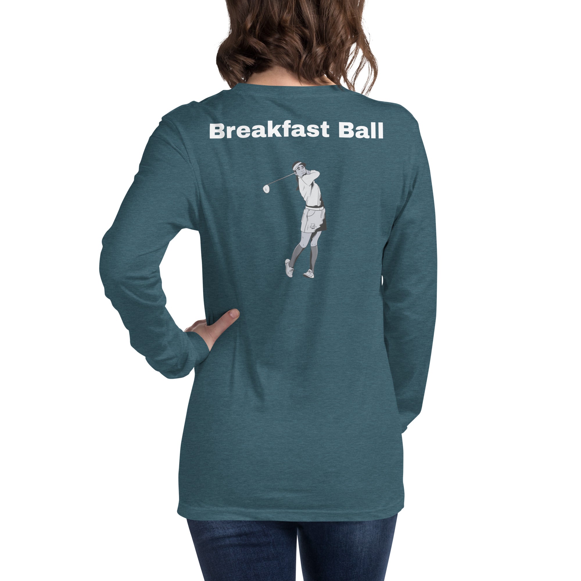 Unisex Long Sleeve Tee "Breakfast Ball"