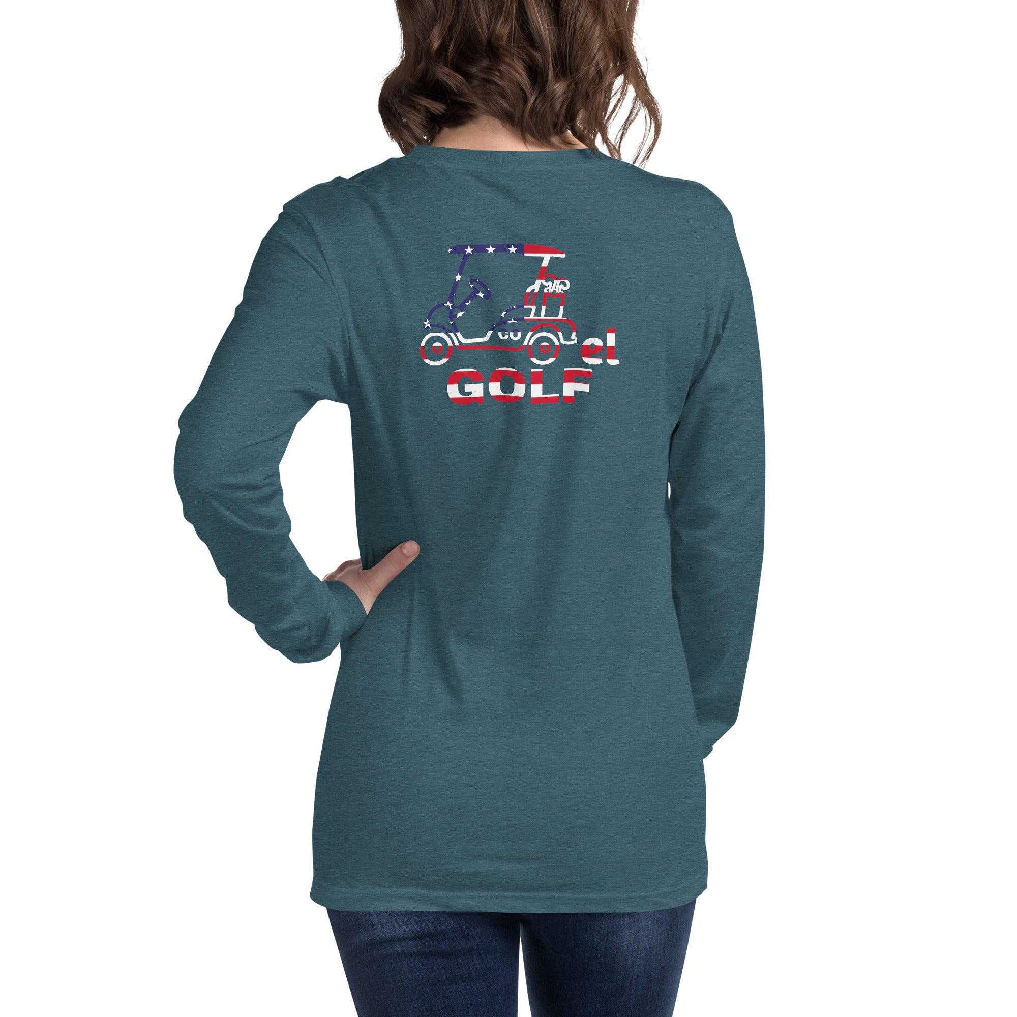 Unisex Long Sleeve Tee "Cartel Golf USA"