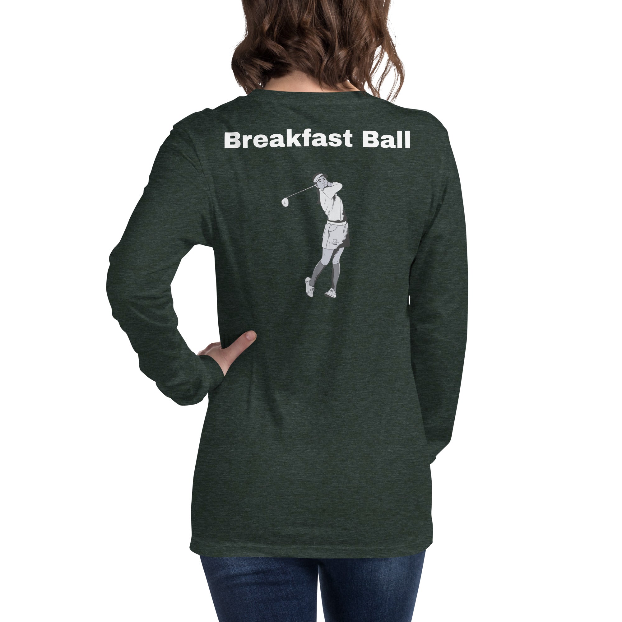 Unisex Long Sleeve Tee "Breakfast Ball"