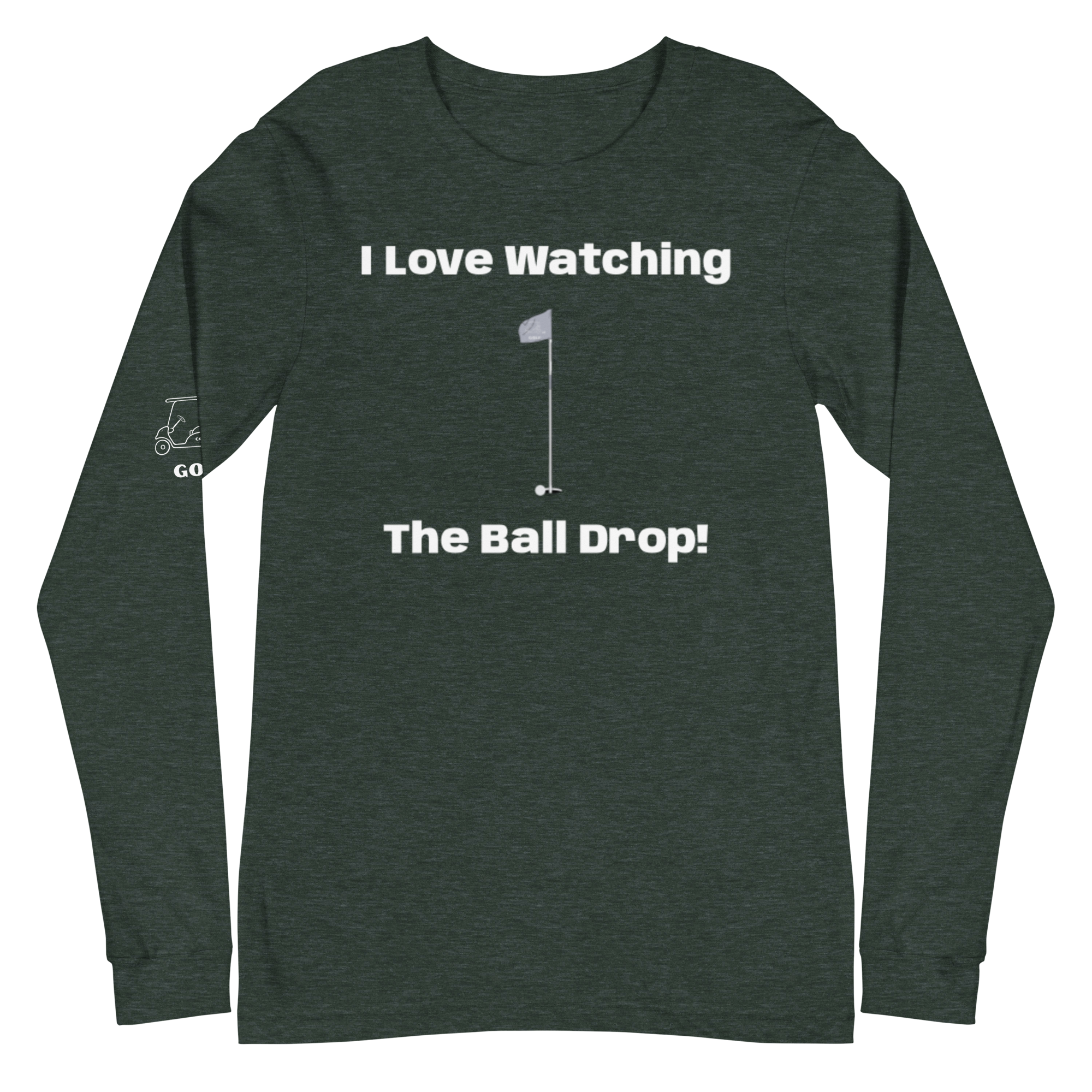 Unisex Long Sleeve Tee "Ball Drop"