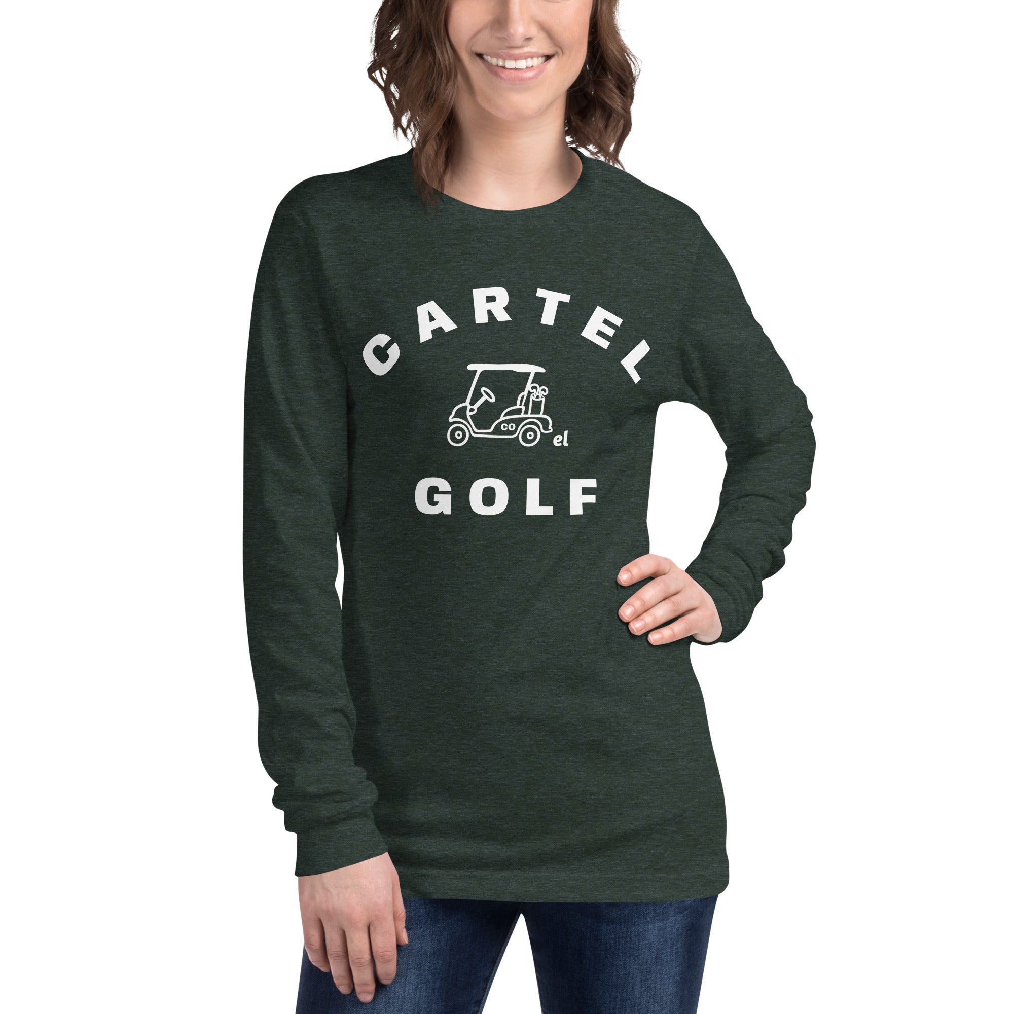 Unisex Long Sleeve Tee "Cartel Golf"