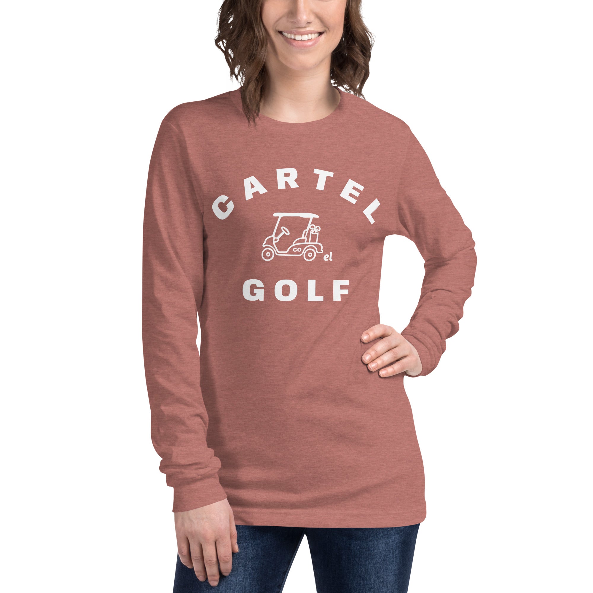 Unisex Long Sleeve Tee "Cartel Golf"