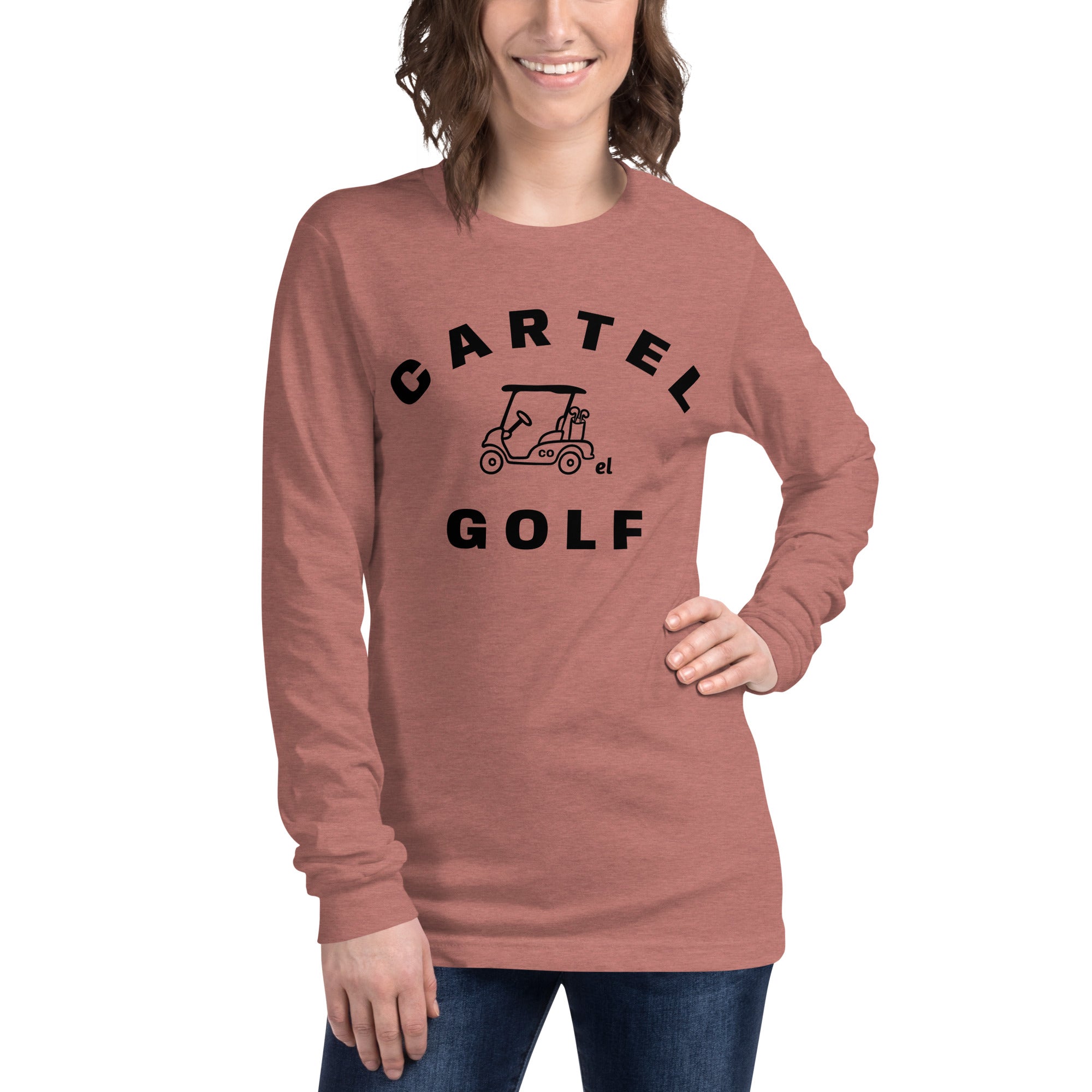 Unisex Long Sleeve Tee "Cartel Golf"