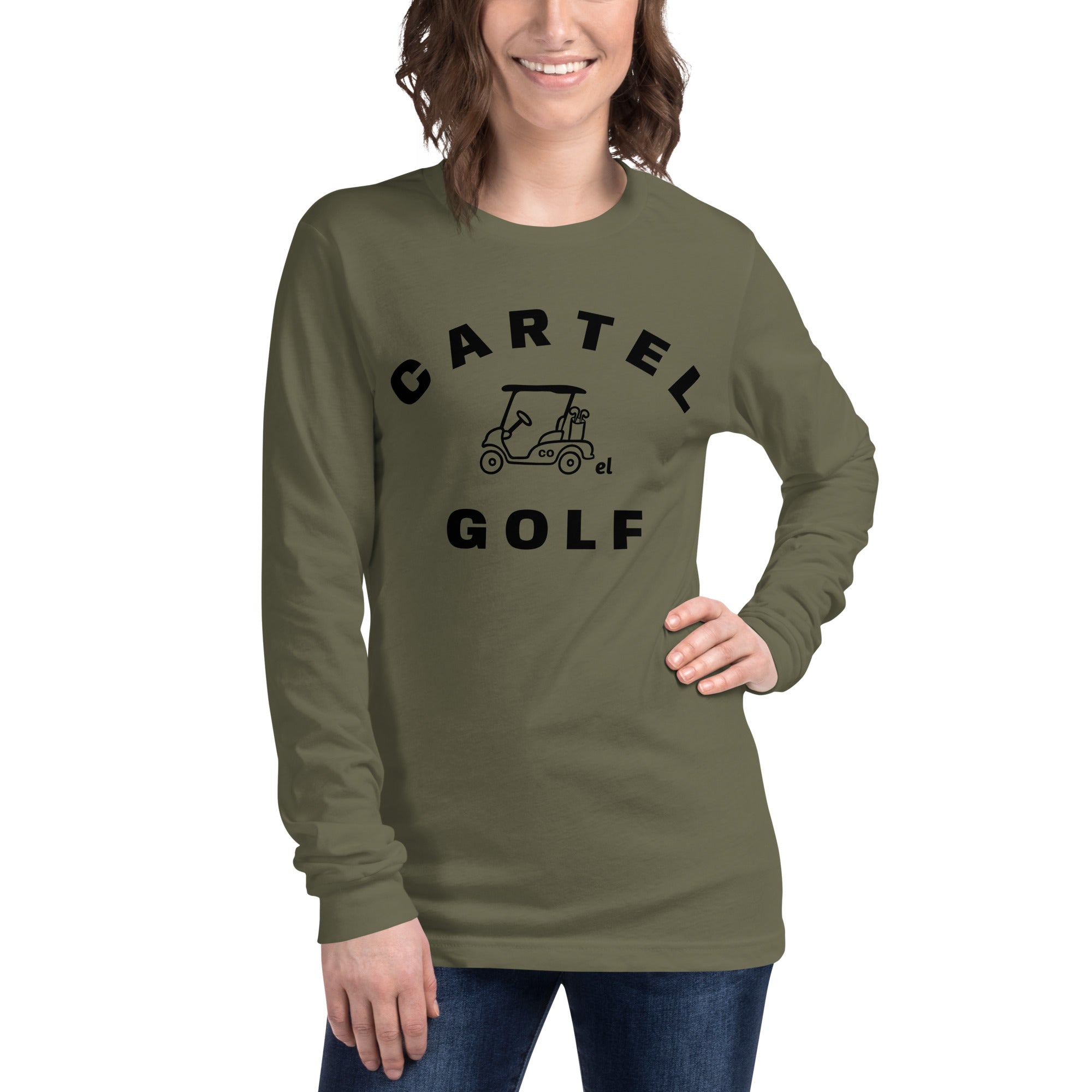 Unisex Long Sleeve Tee "Cartel Golf"