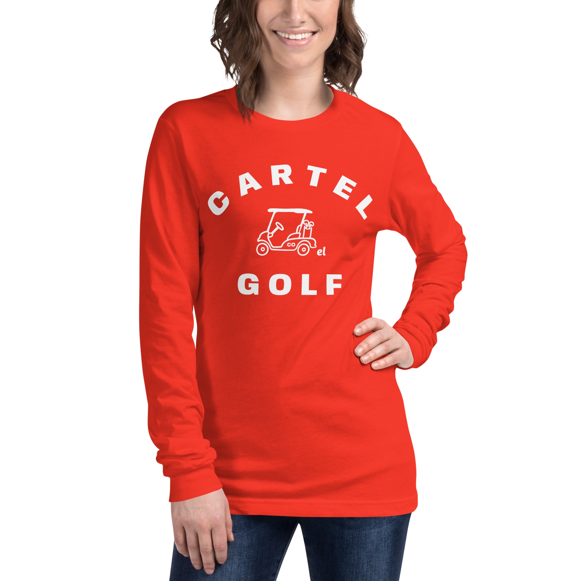 Unisex Long Sleeve Tee "Cartel Golf"