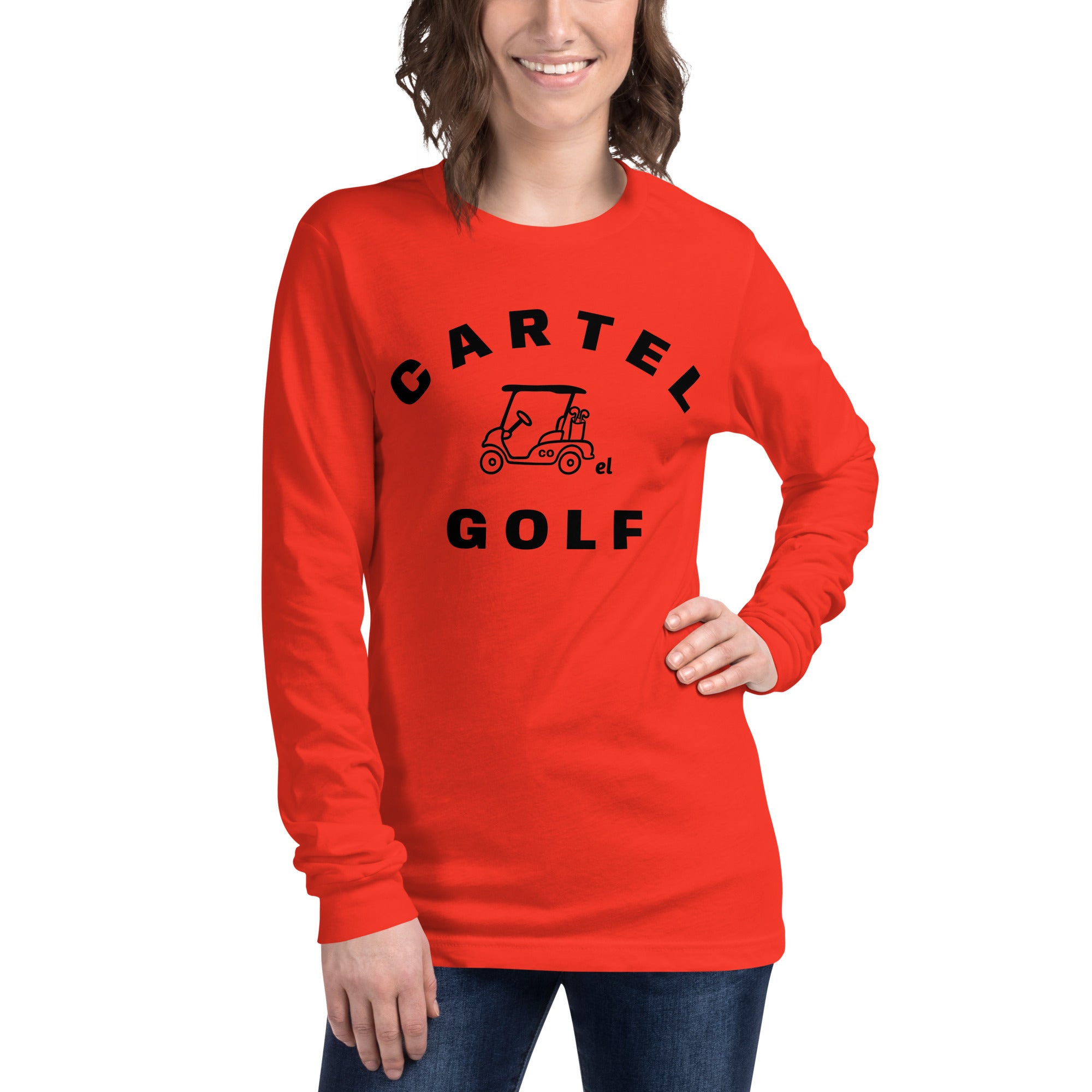 Unisex Long Sleeve Tee "Cartel Golf"