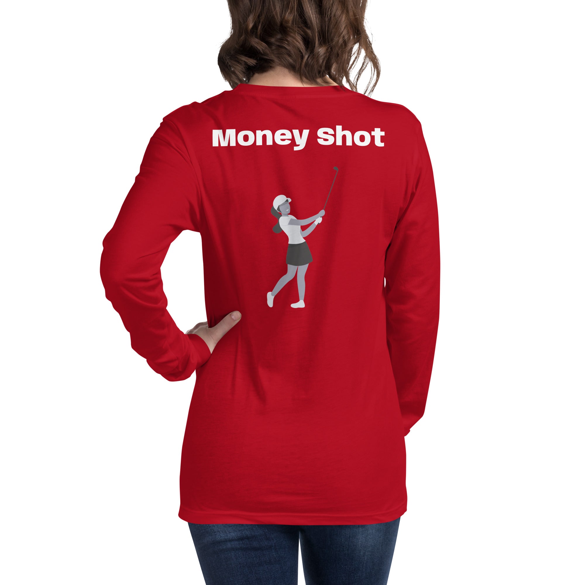 Unisex Long Sleeve Tee "Money Shot"