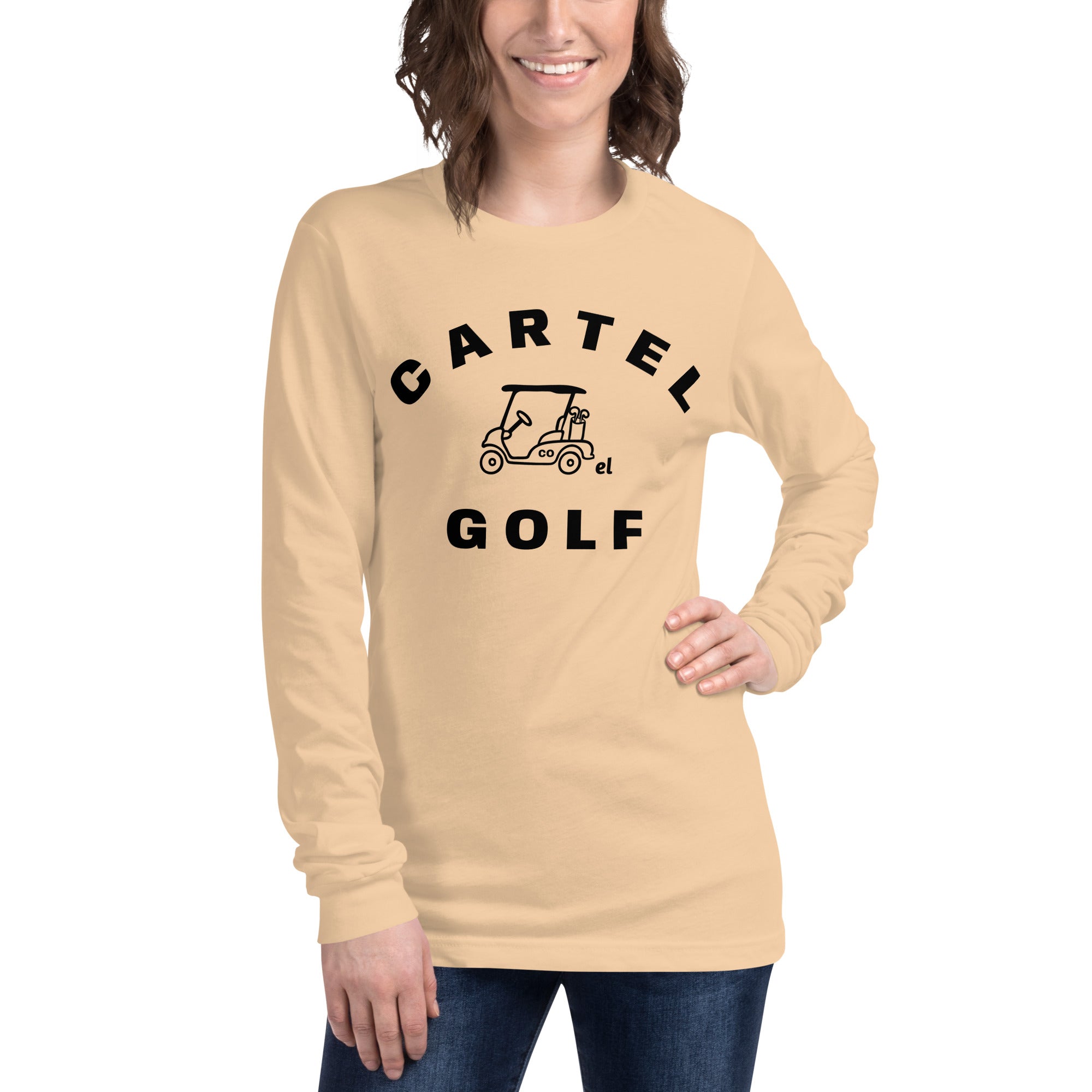 Unisex Long Sleeve Tee "Cartel Golf"